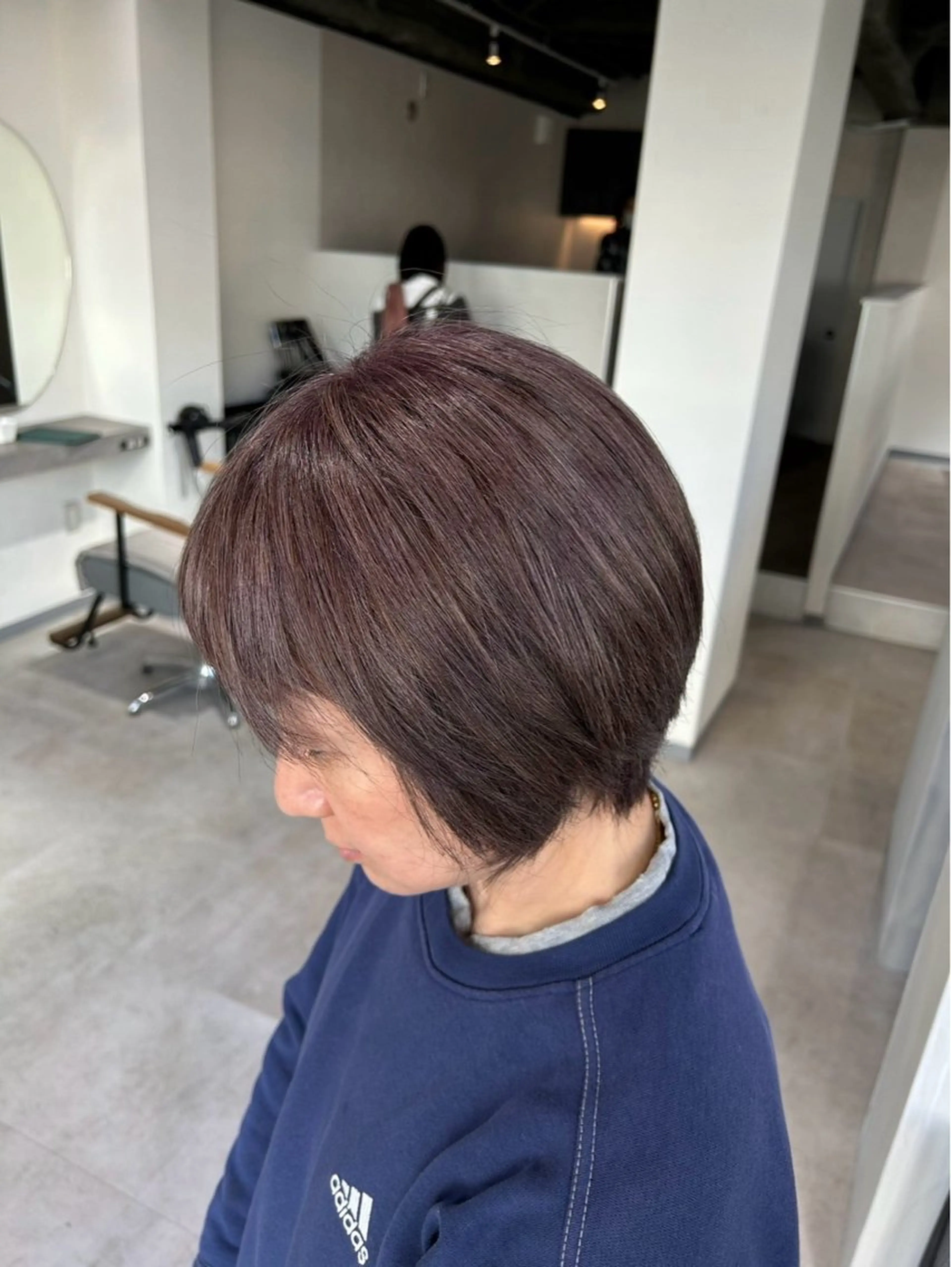 ショート カラー 脱白髪染め❕白髪 ぼかし特化🌟ヨコタのヘアスタイル