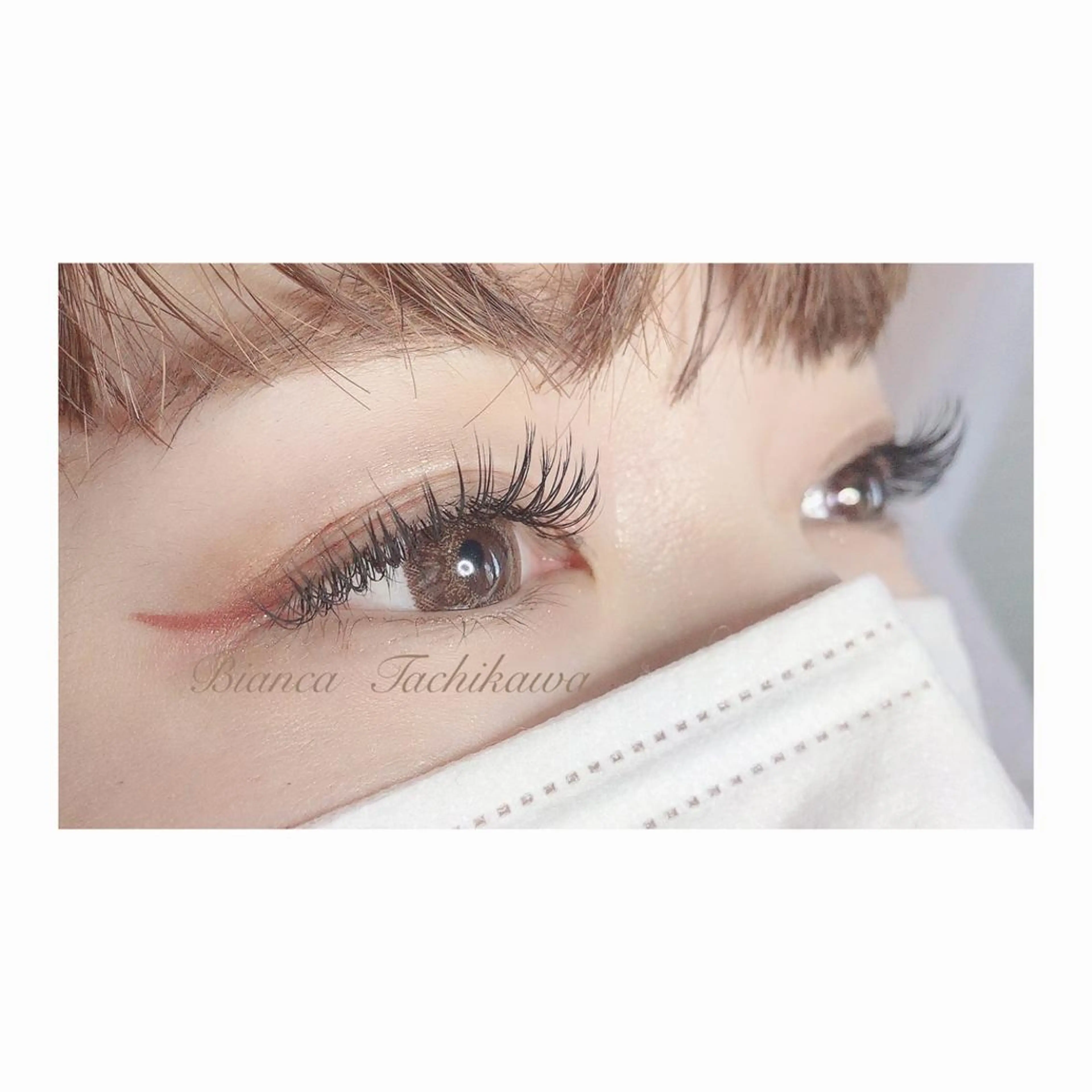 マツエク・マツパ アイブロウ フラットラッシュ Bianca阿佐ヶ谷 かやしま🫧のマツエク・マツパデザイン