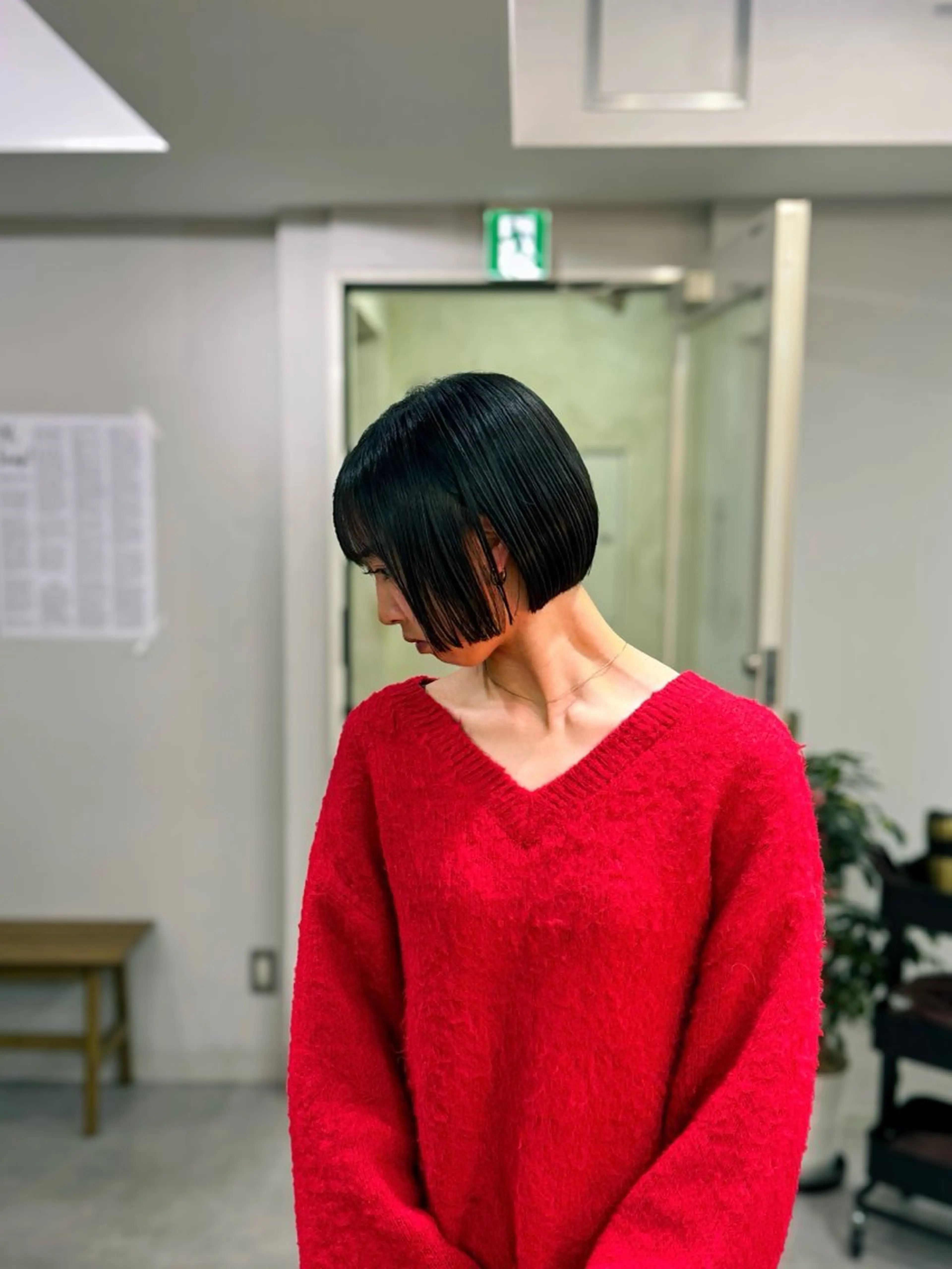 ショート カラー ボブ 大西 真人🪴のヘアスタイル