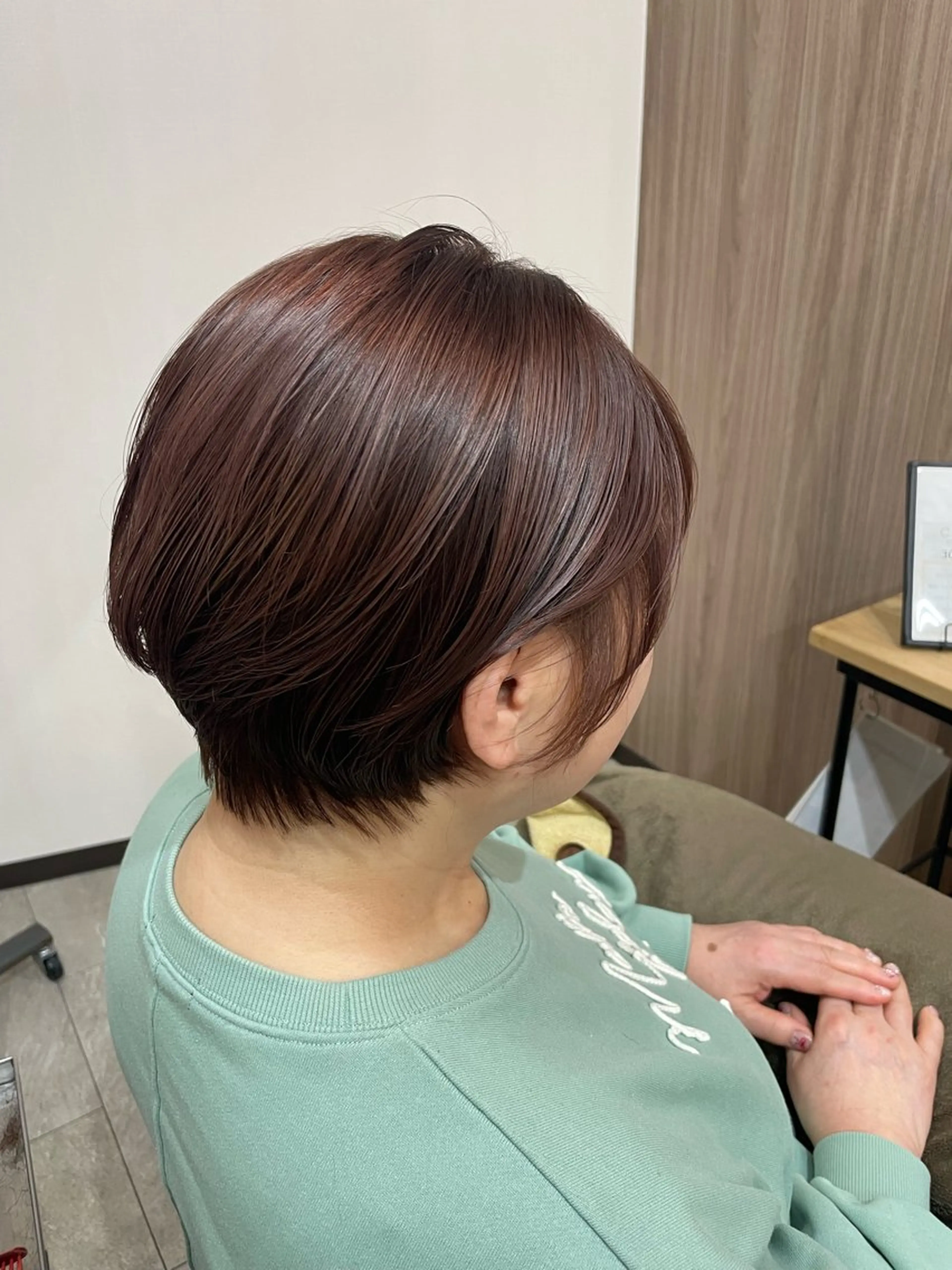 ショート カット ヘアカラー 浅川恵太/縮毛矯正 /ブリーチ縮毛矯正のヘアスタイル