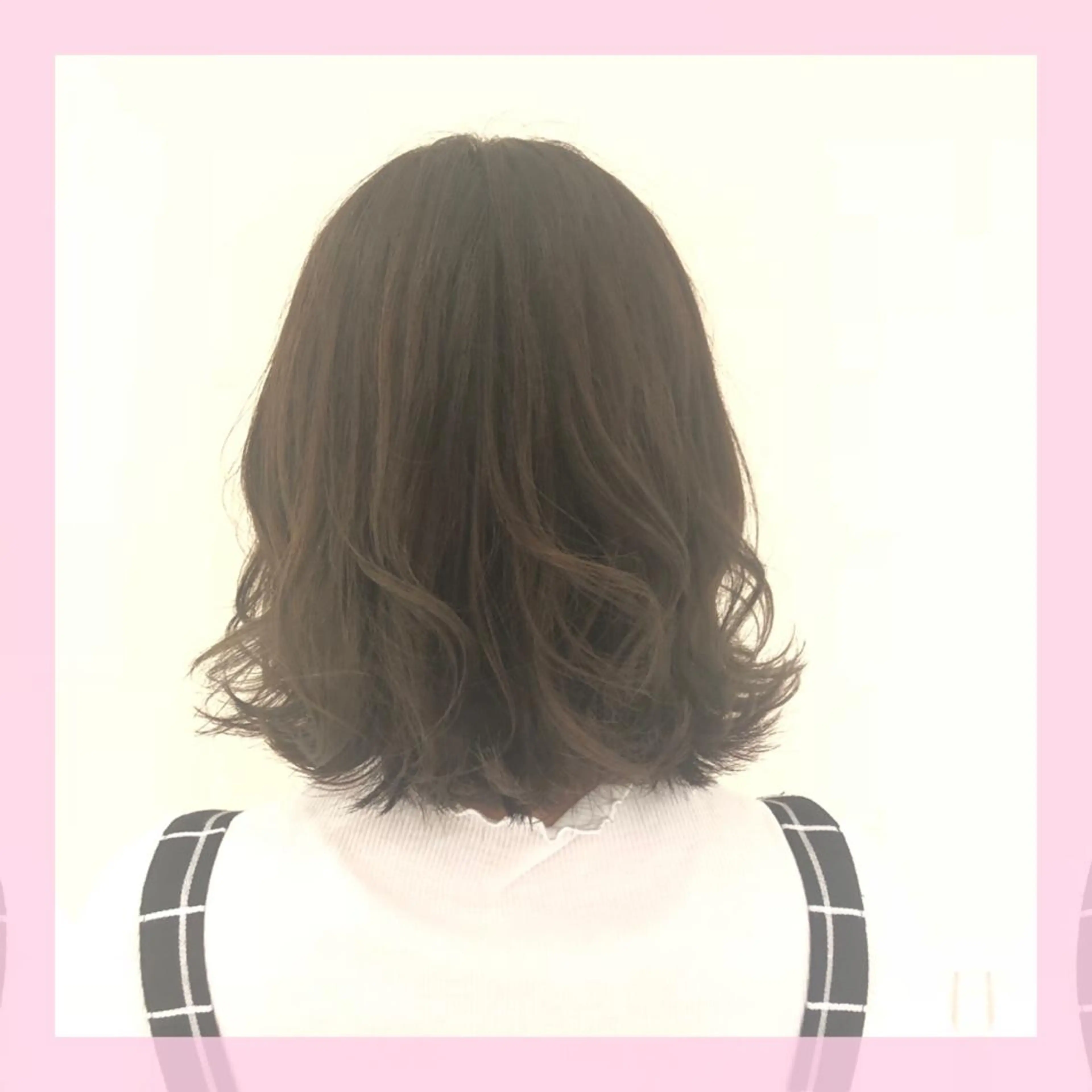 ミディアム カラー カット ヘアカラー トリートメント plum.所属・🍒前川 🍒のヘアスタイル