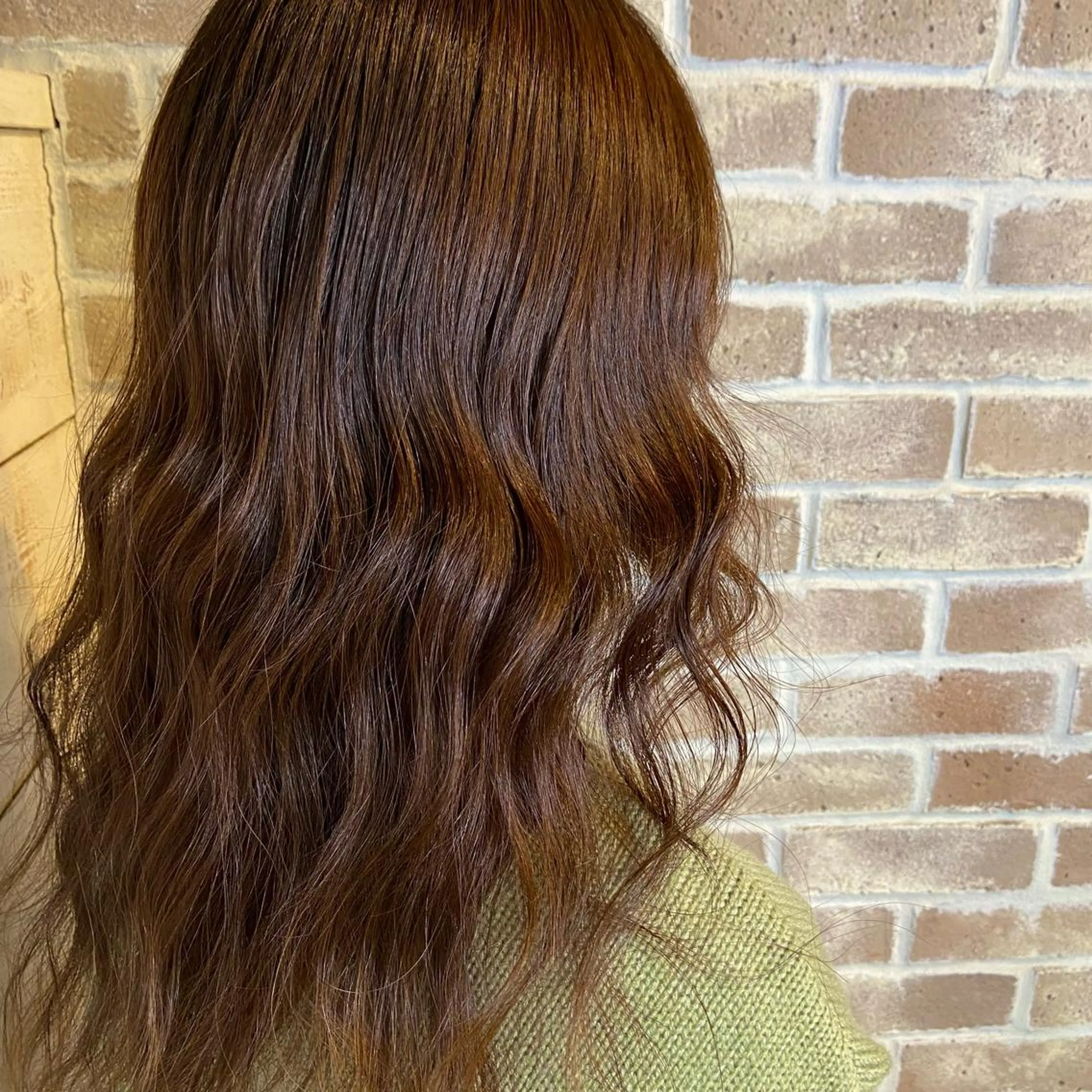 ロング カラー ヘアカラー 川崎 かなでのヘアスタイル