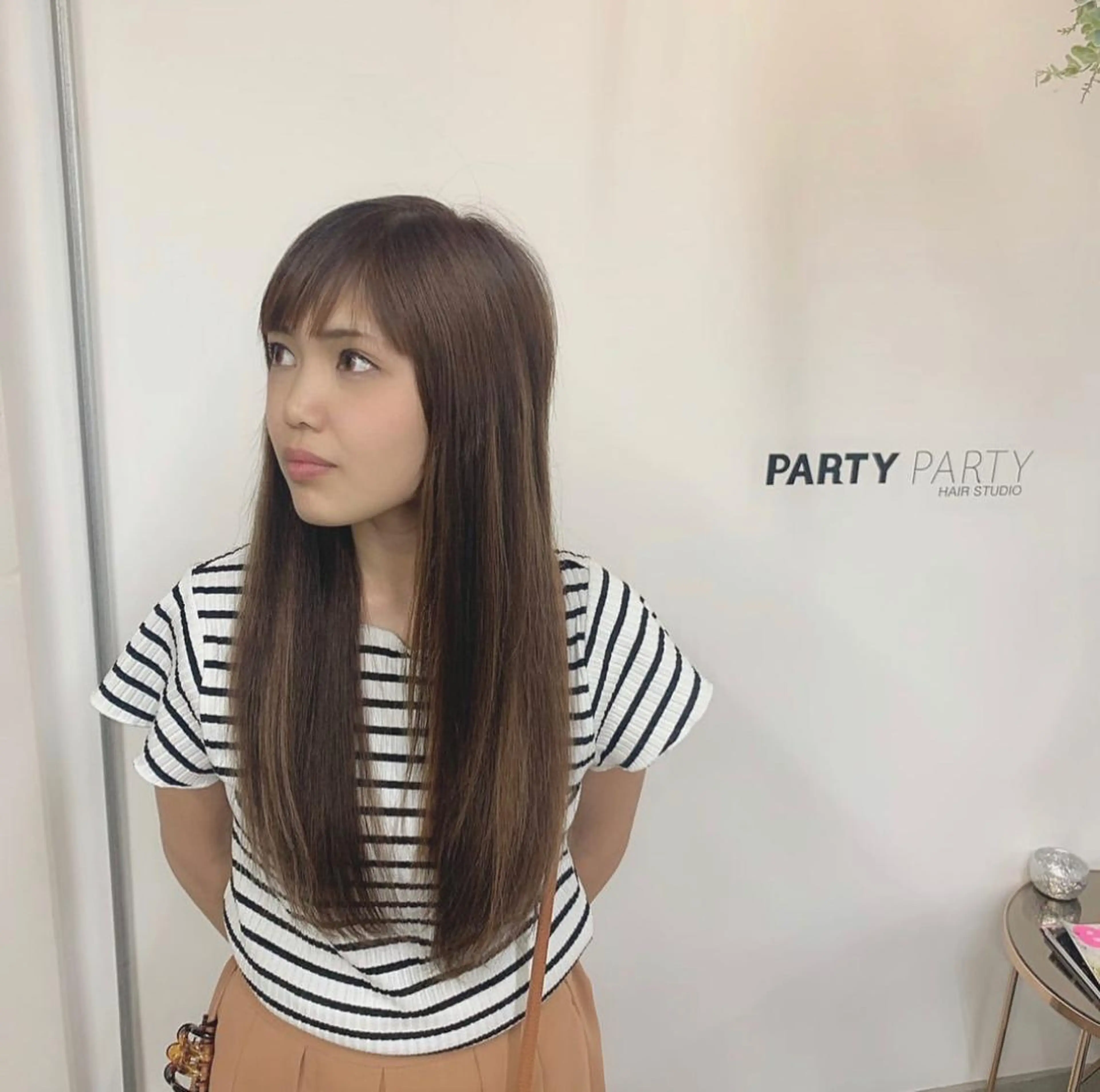 ロング ロング エクステ プルエクステ/潤艶 最強矯正/西野入のヘアスタイル