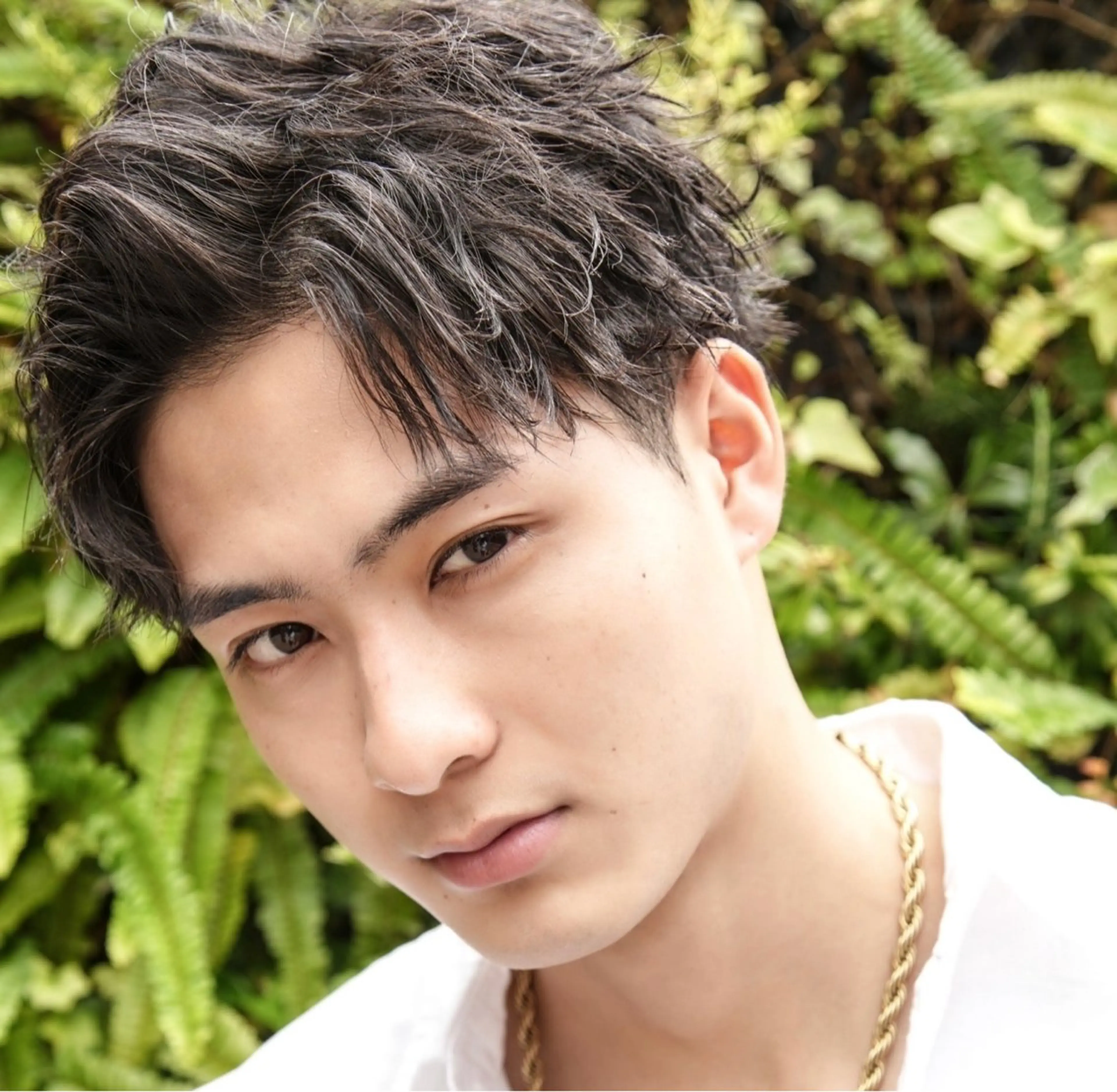 ショート カラー パーマ メンズ アップバング カット パーマ 🔥メンズ🔥かっこ いいが正義!代表柿崎のヘアスタイル