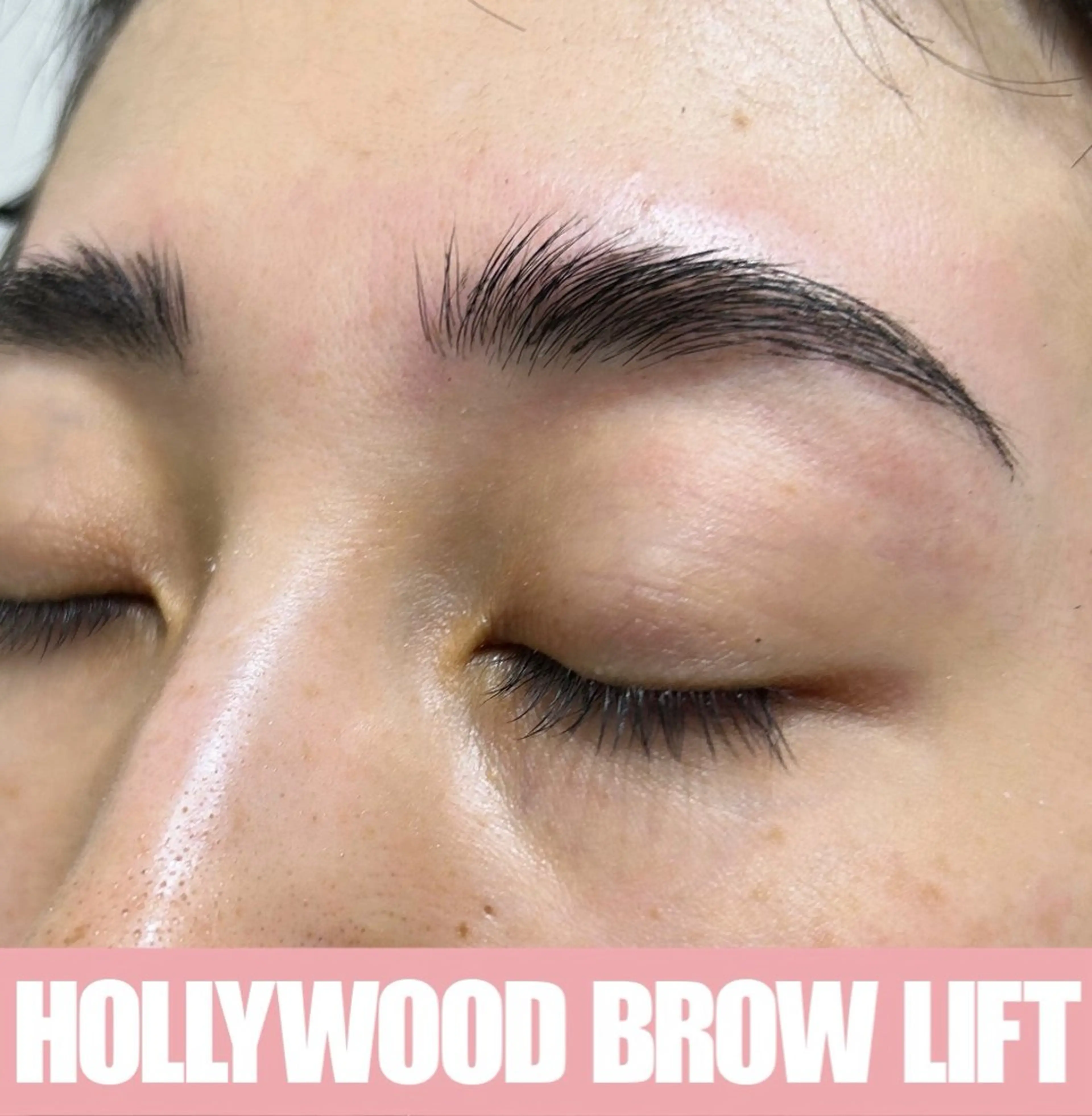 アイブロウ ハリウッドブロウリフト ヨシダ セリナのマツエク・マツパデザイン