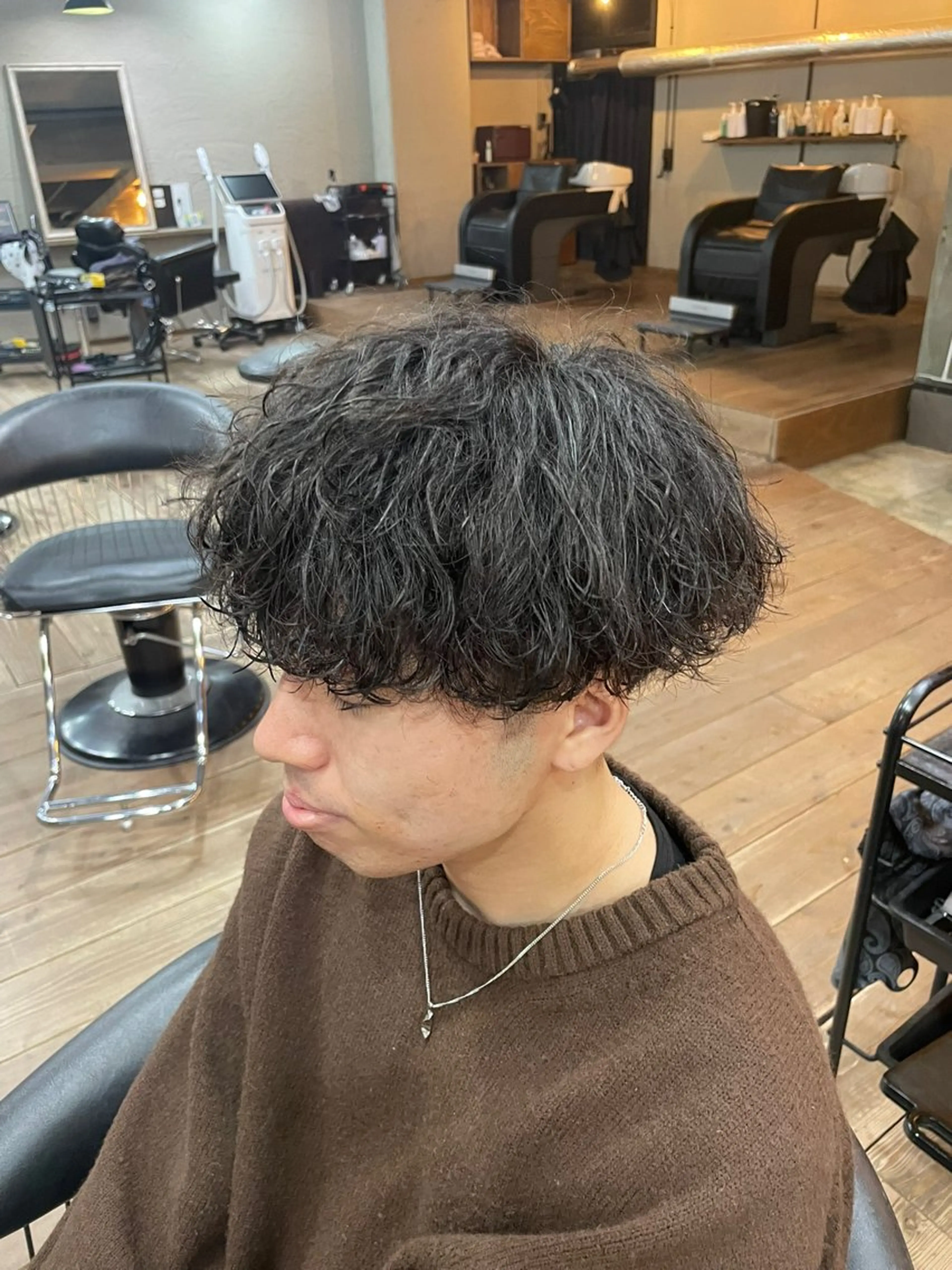 パーマ よしだ ふーとのヘアスタイル