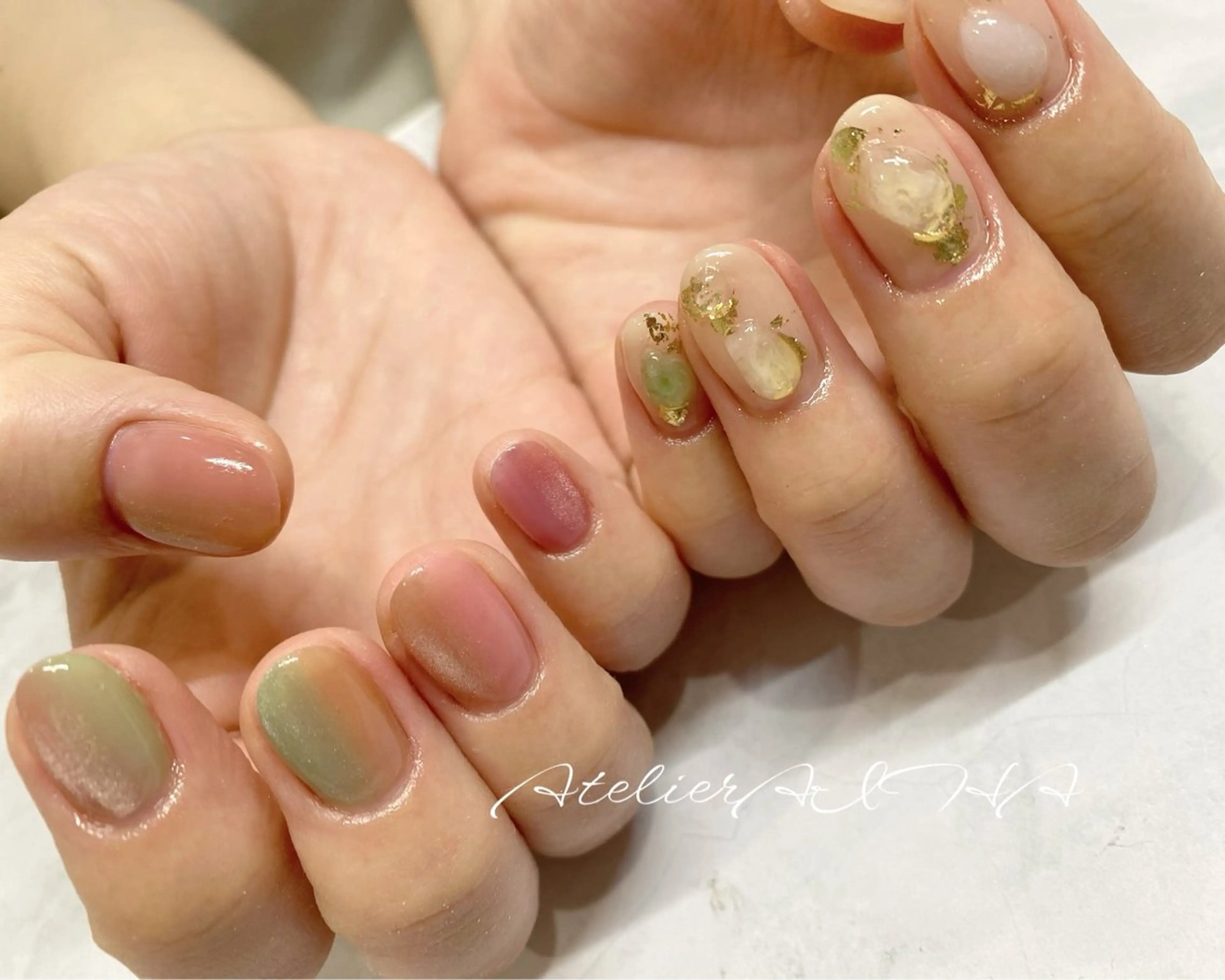 ネイル ハンドネイル アトリエAIHA★ フィルイン推奨サロンのネイルデザイン