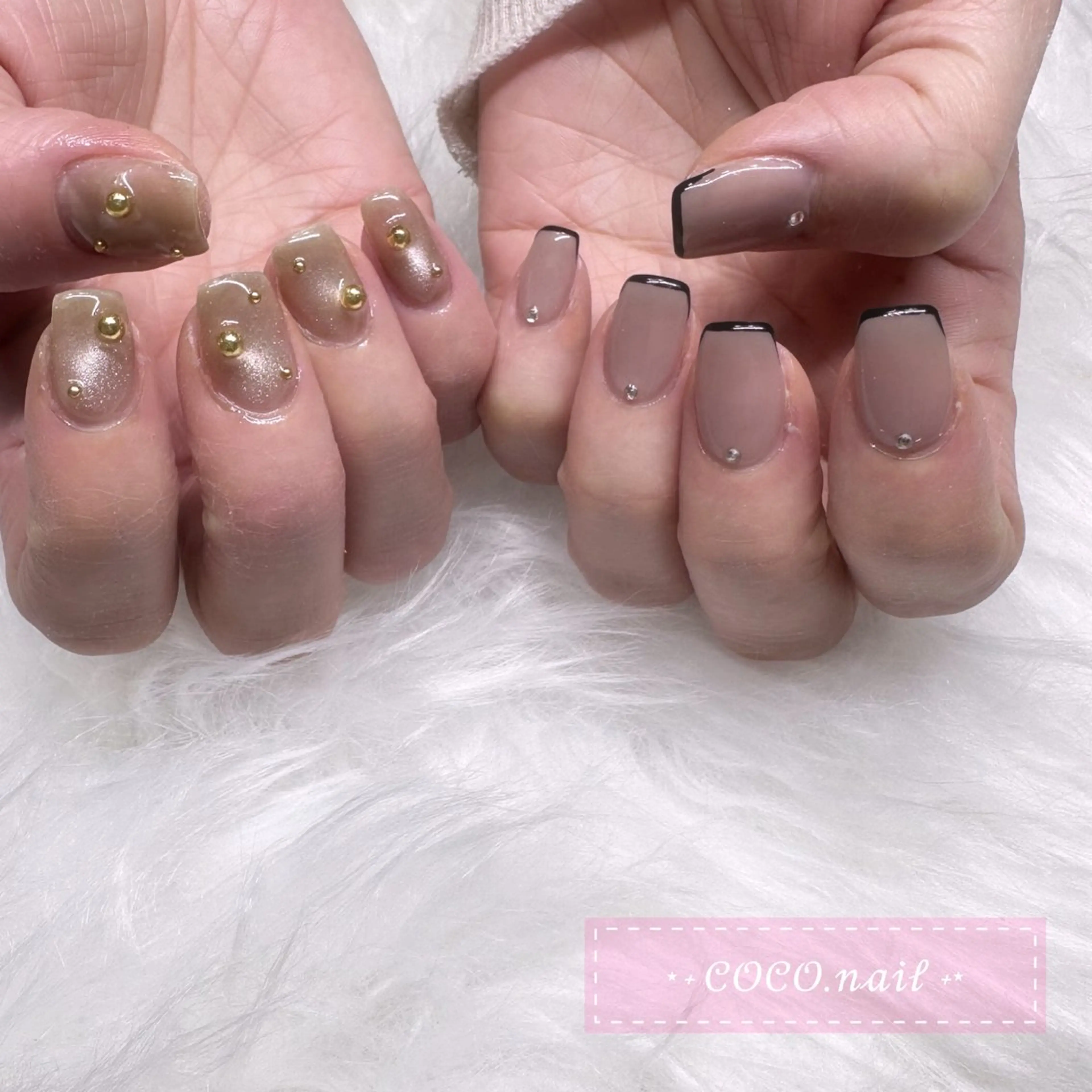 ネイル ハンドネイル lili.nail y2k/長さ出しのネイルデザイン