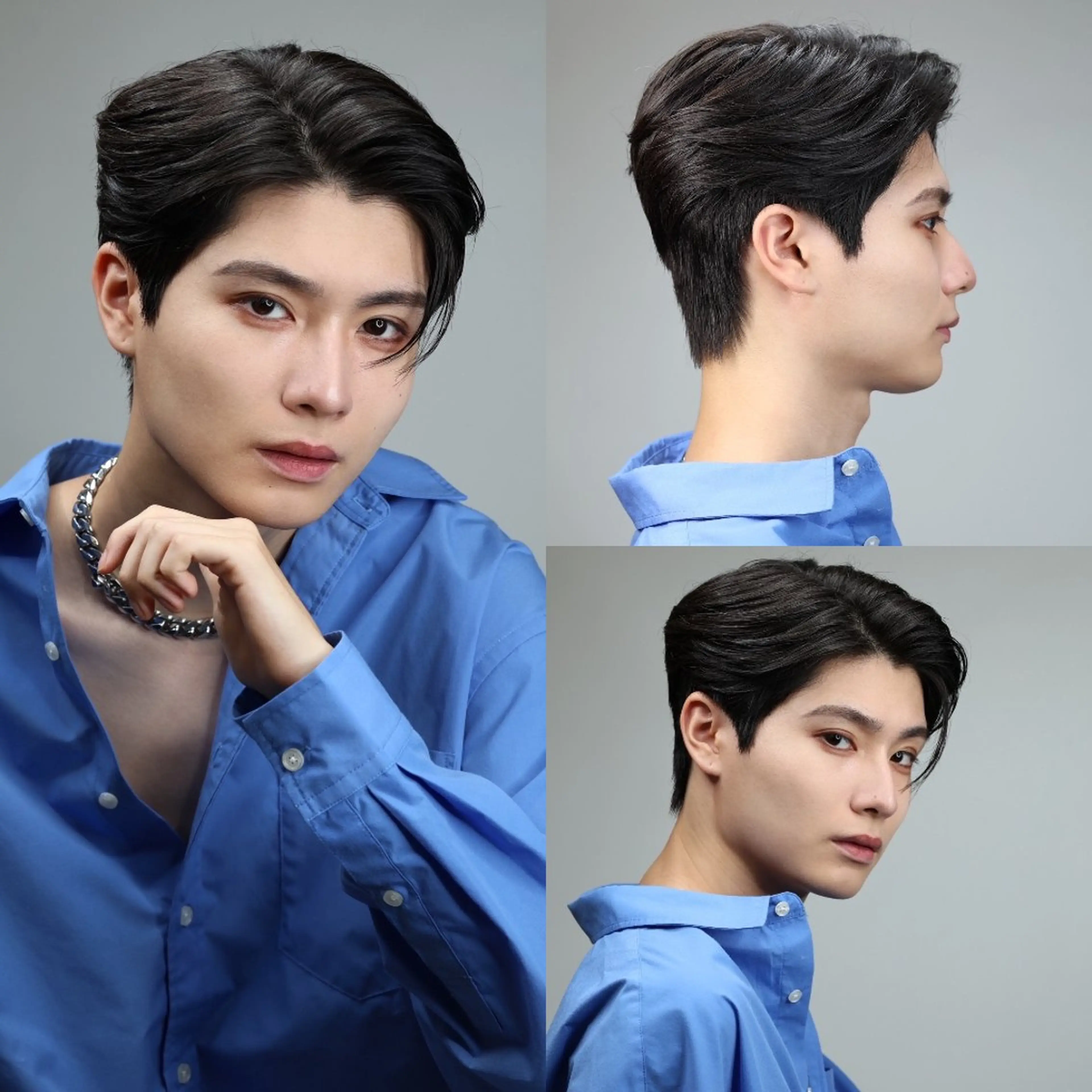 メンズ パーマ カラー カット ヘアカラー パーマ SALOWIN 新宿三丁目East所属・メンズ/남자머리✂️ ダウンパーマ/成富のヘアスタイル