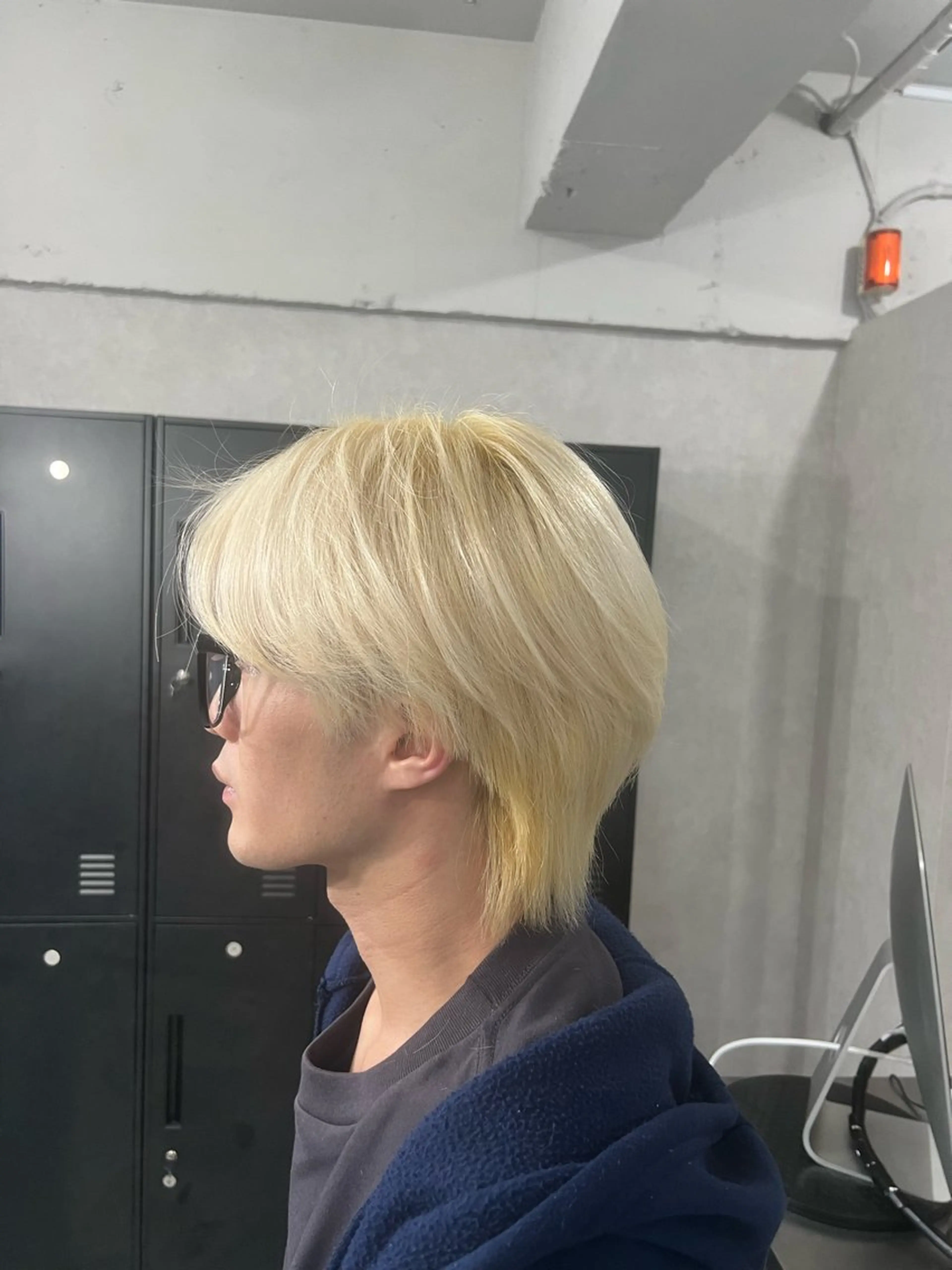 🕊メンズカット+ケアブリーチオンカラー+1ステップトリートメント付き🕊の写真