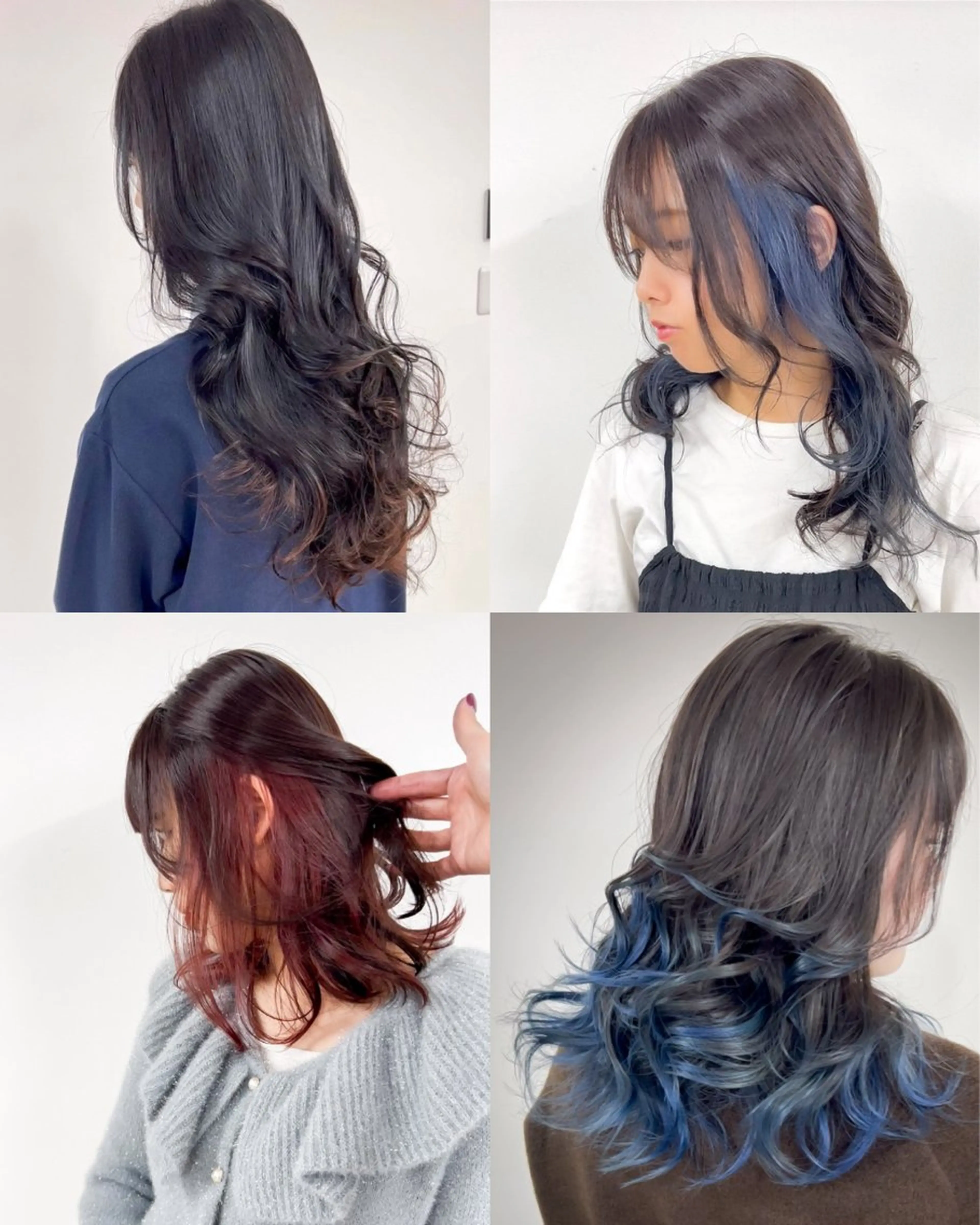 💎デザインに迷ったら💎イヤリング/インナー/裾/グラデーションカラー￥11000～￥17300の写真