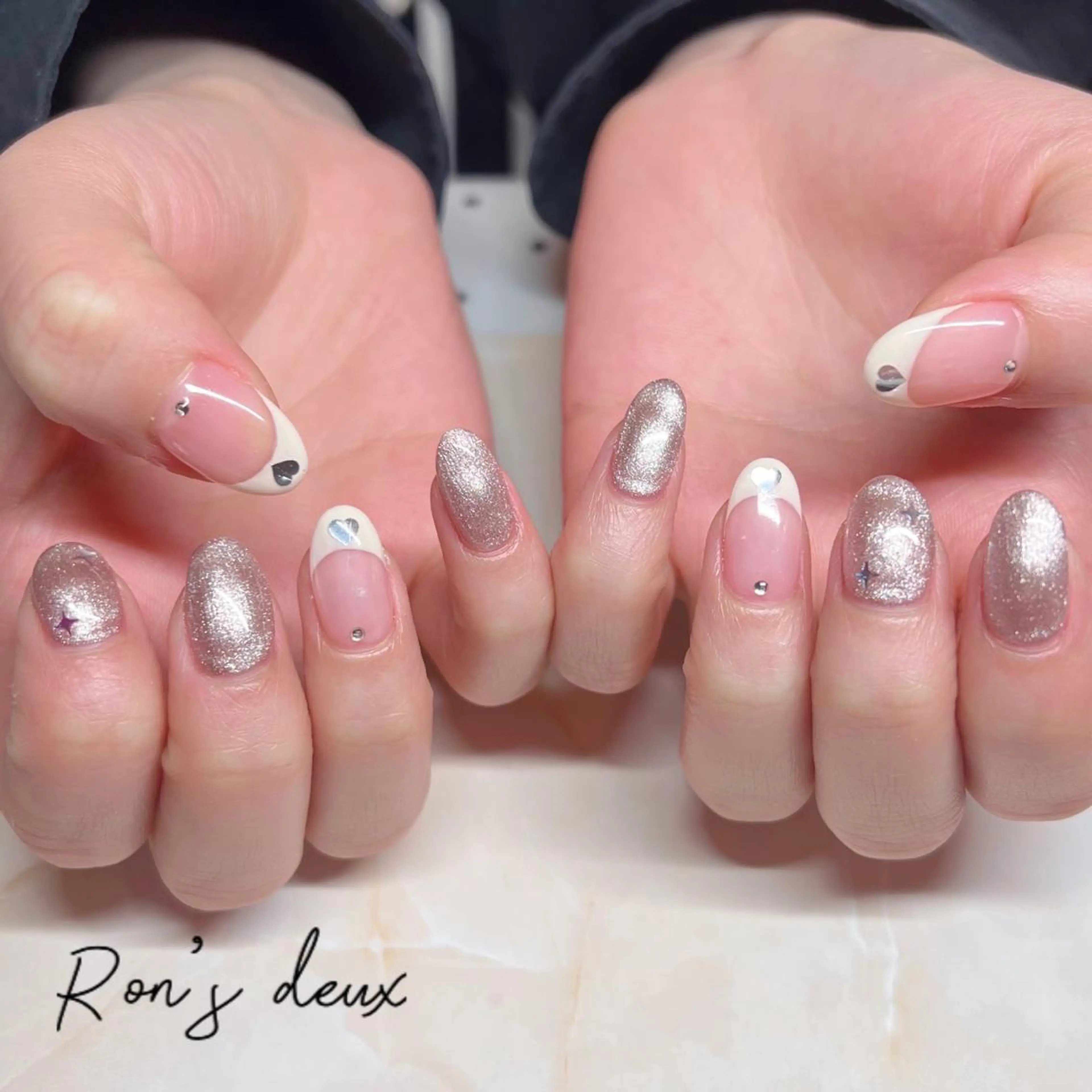 ネイル Ron's nail 笹岡のネイルデザイン