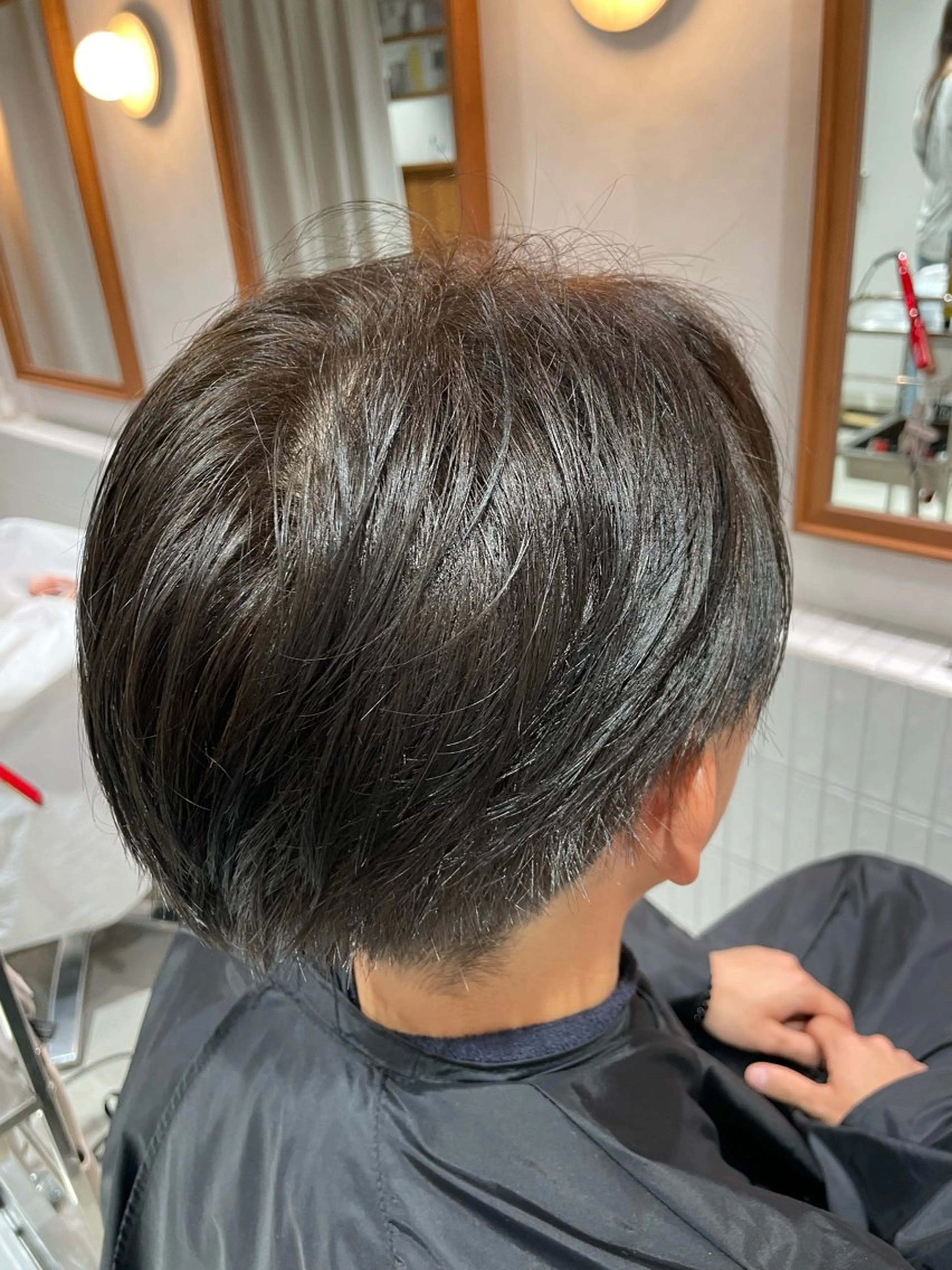 ショート カラー 市來　里利央 （いちき　さとりお）のヘアスタイル