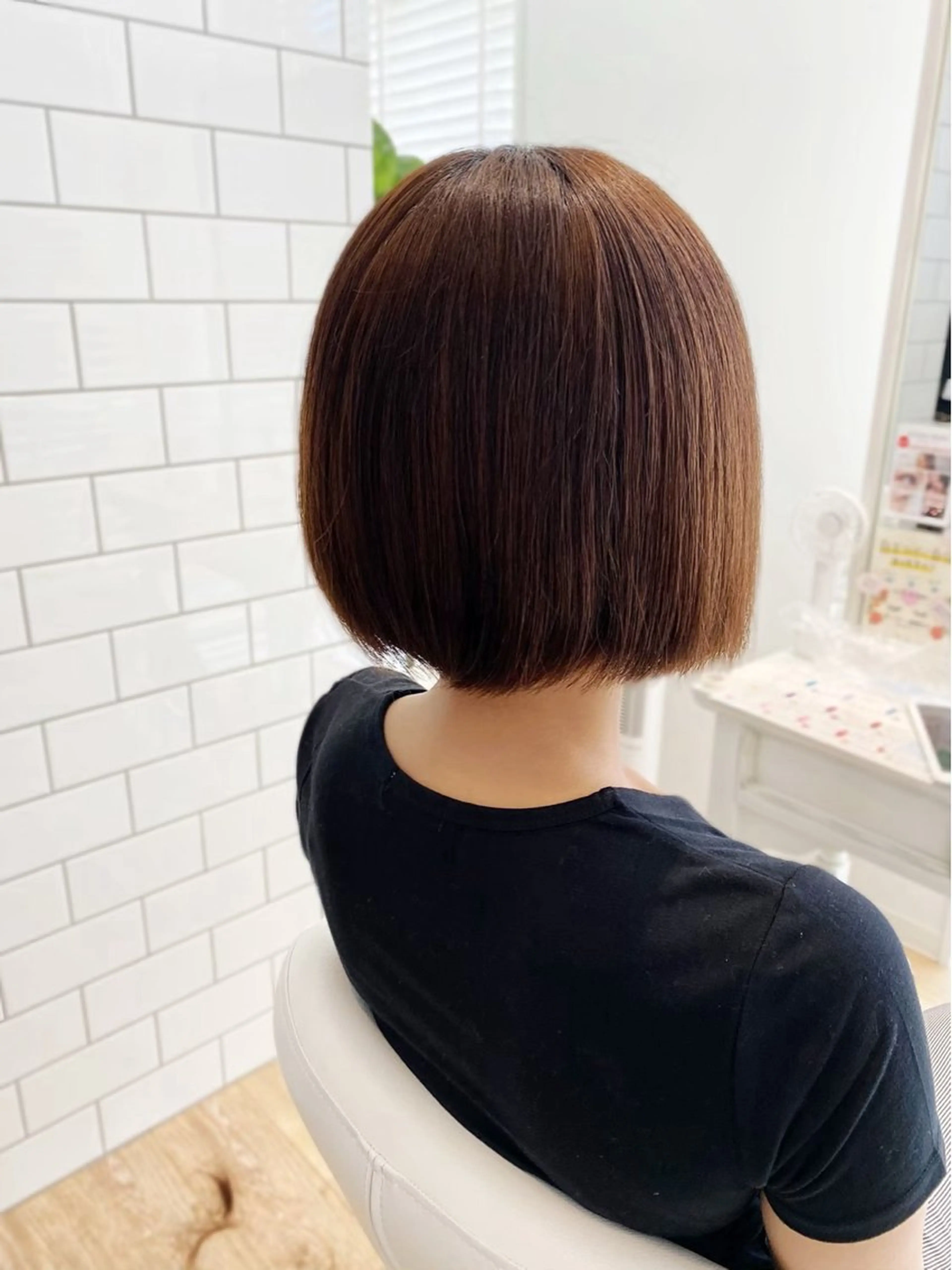 ショート カット ヘアカラー トリートメント 艶髪/フェード 🌴SENA🌴のヘアスタイル