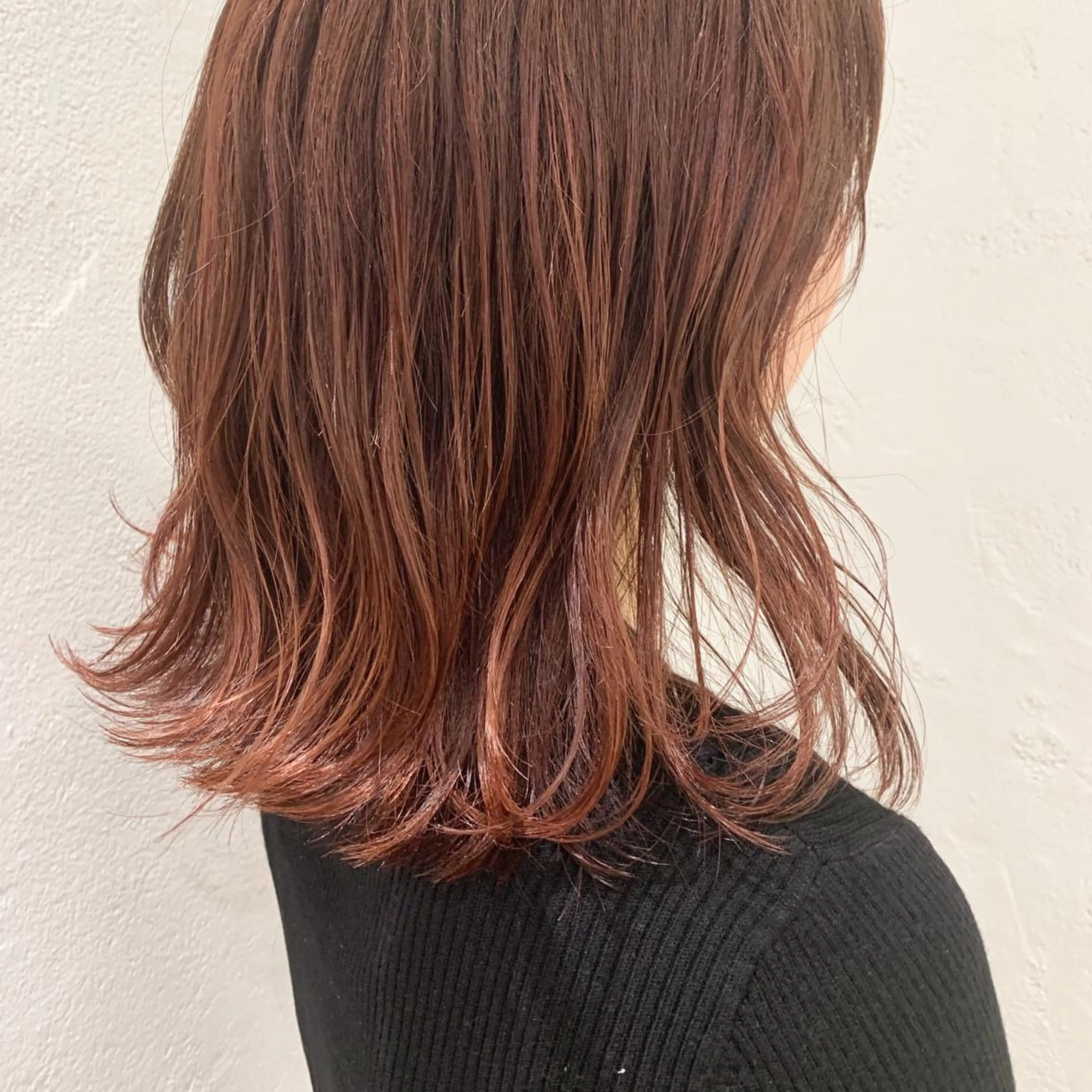 セミロング カラー ヘアアレンジ 🫧透明感カラー/ ボブ/小笠原汐海🪽のヘアスタイル