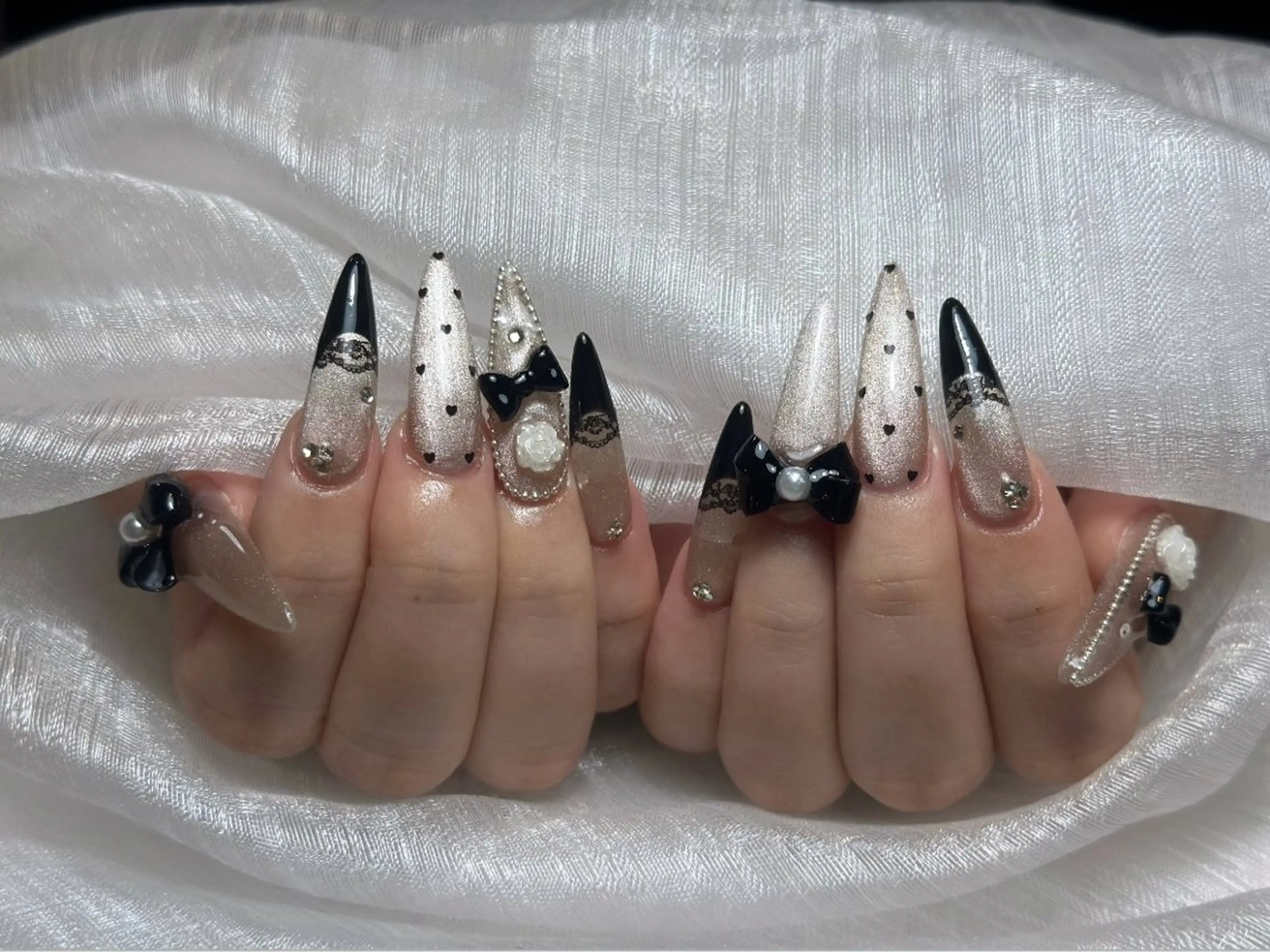 ネイル アートネイル 成人式 ジェルネイル ニュアンスネイル 夏ネイル ハンドネイル Nienail_ Luxeのネイルデザイン