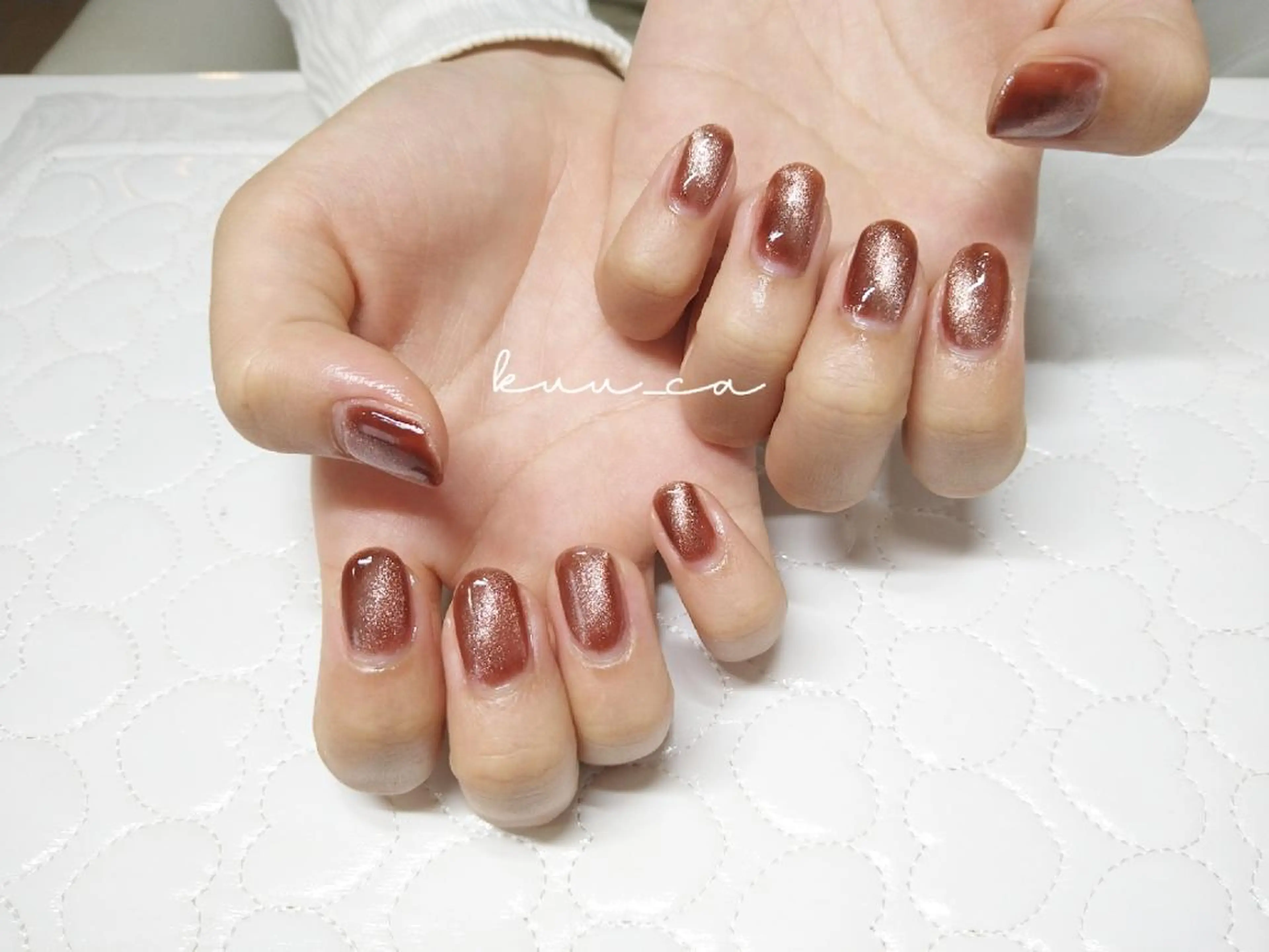 ネイル マグネットネイル nailsalon Natuのネイルデザイン