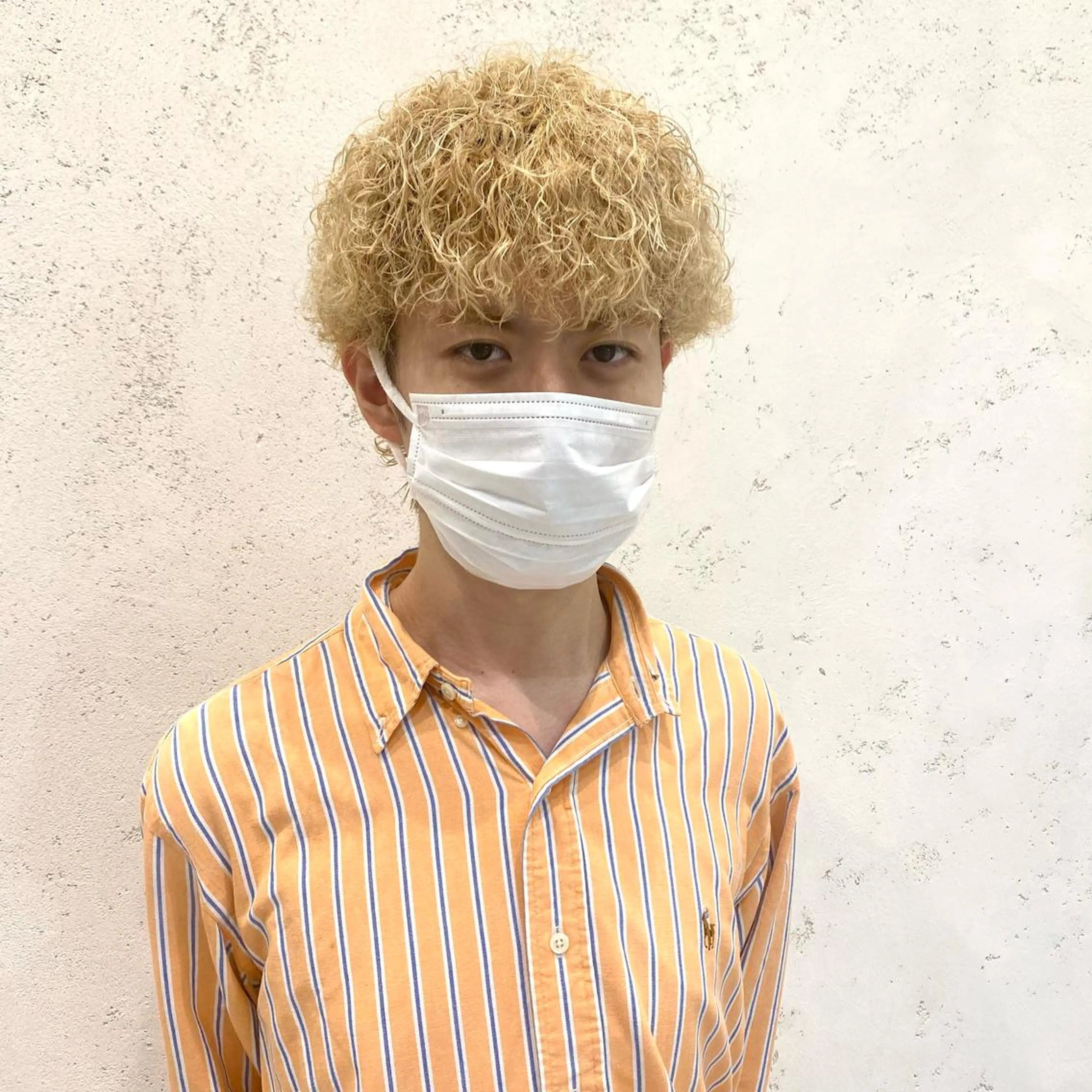 ショート パーマ DEAN所属・KEIGO/パーマ ハイトーン/DEANのヘアスタイル