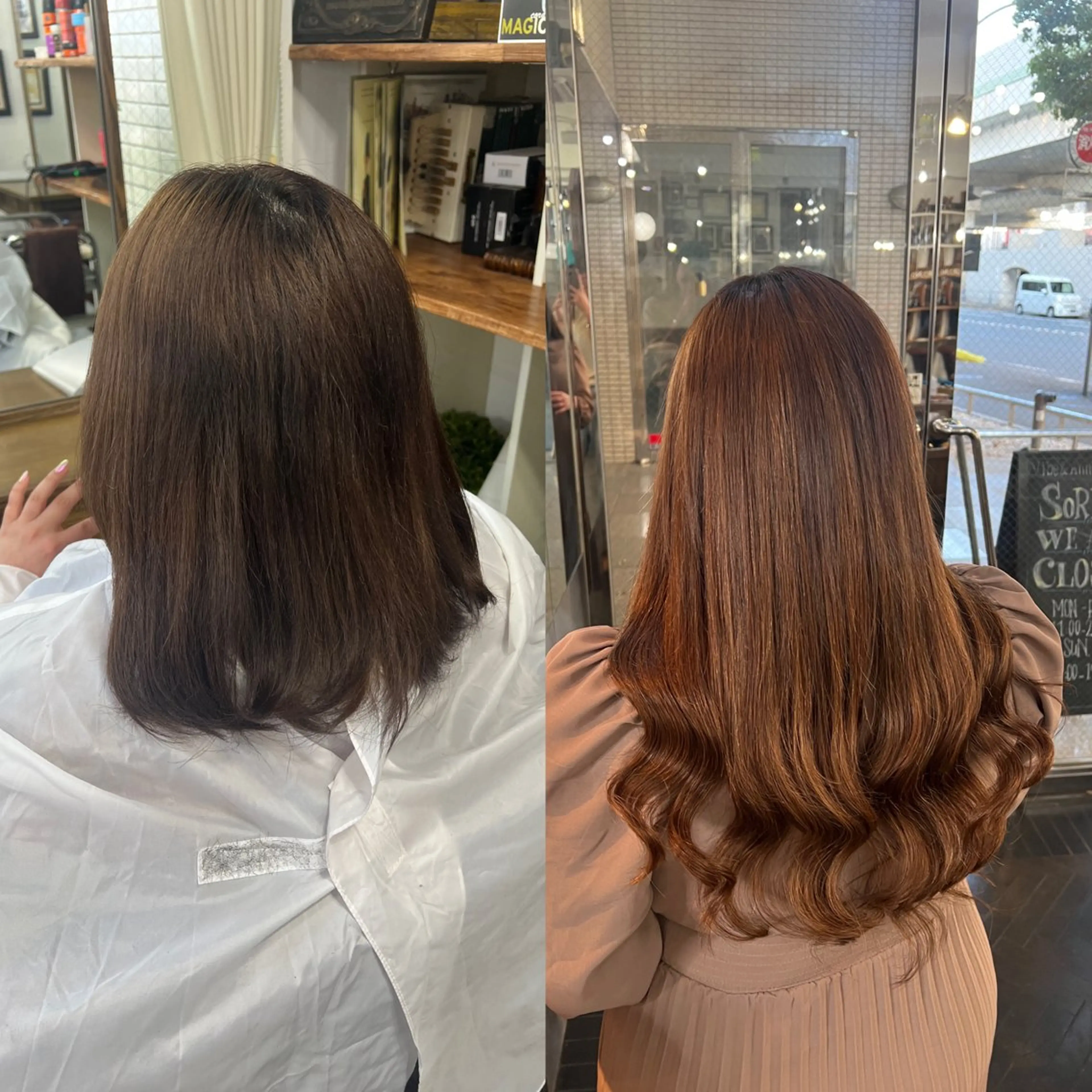 ロング ハイライト/レイヤー /ハイトーン/AOIのヘアスタイル