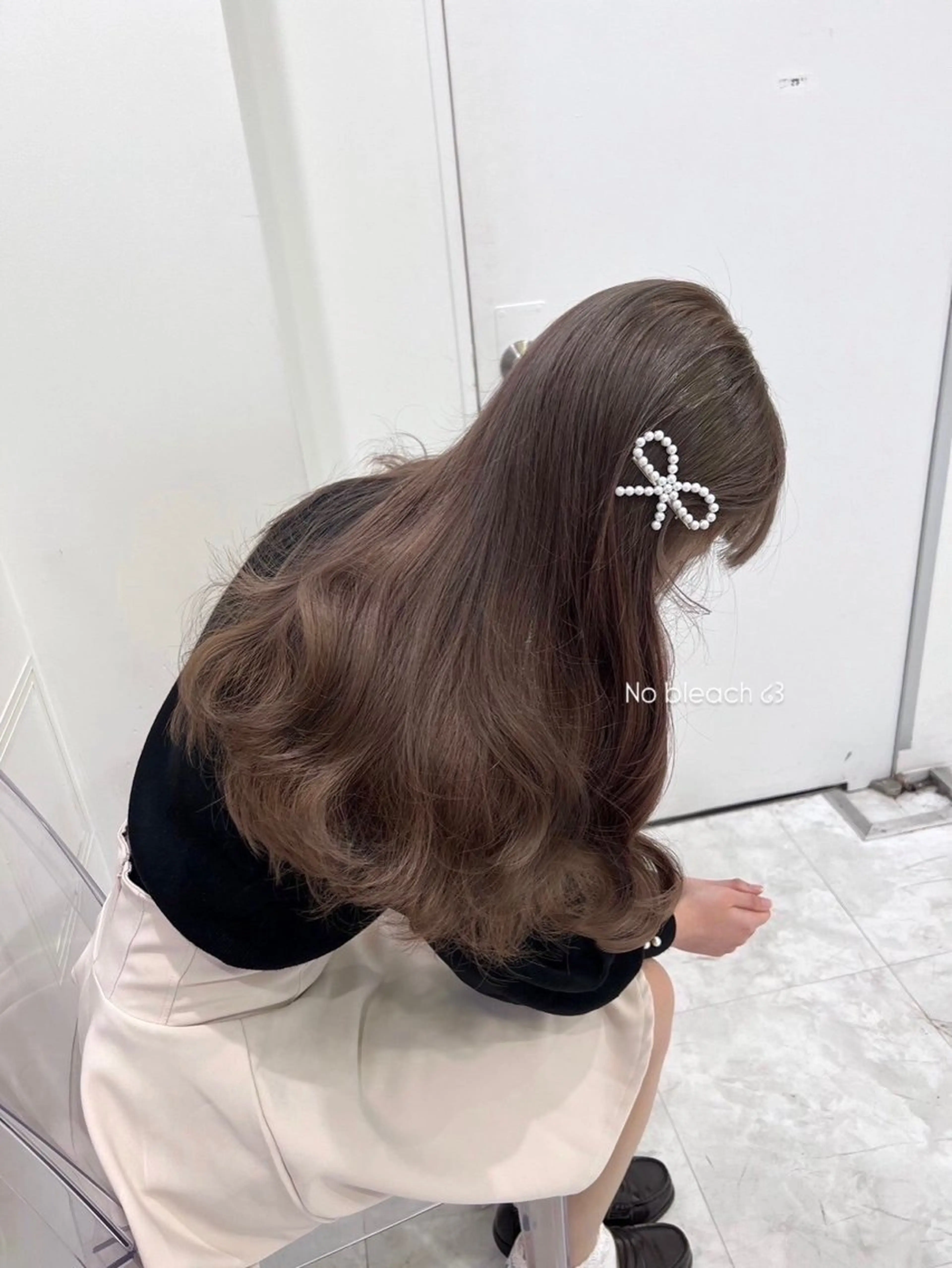 カラー ヘアカラー トリートメント 透ける透明感カラー 🎀anju/渋谷のヘアスタイル