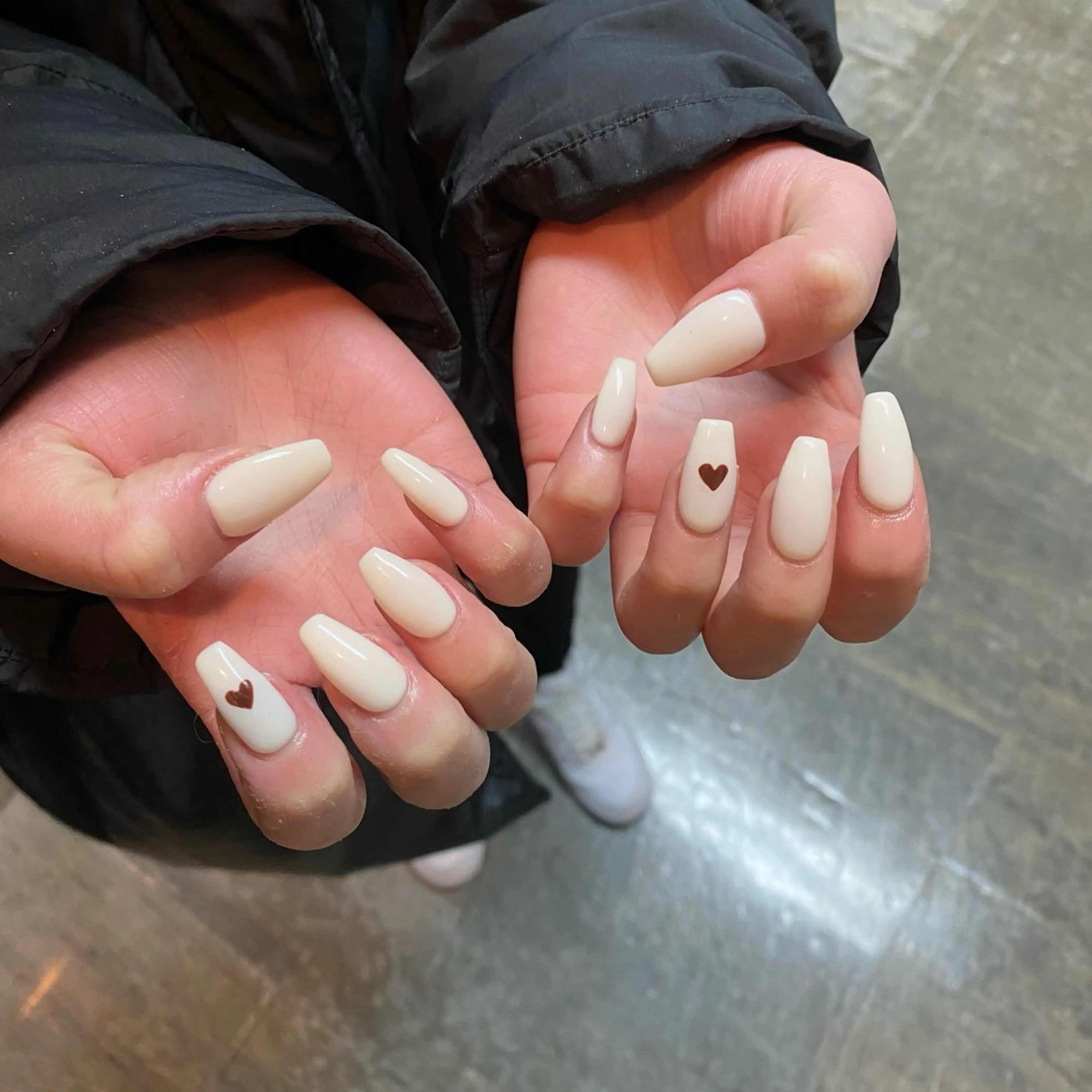 ネイル アートネイル バレンタイン SAKURA 中島のネイルデザイン