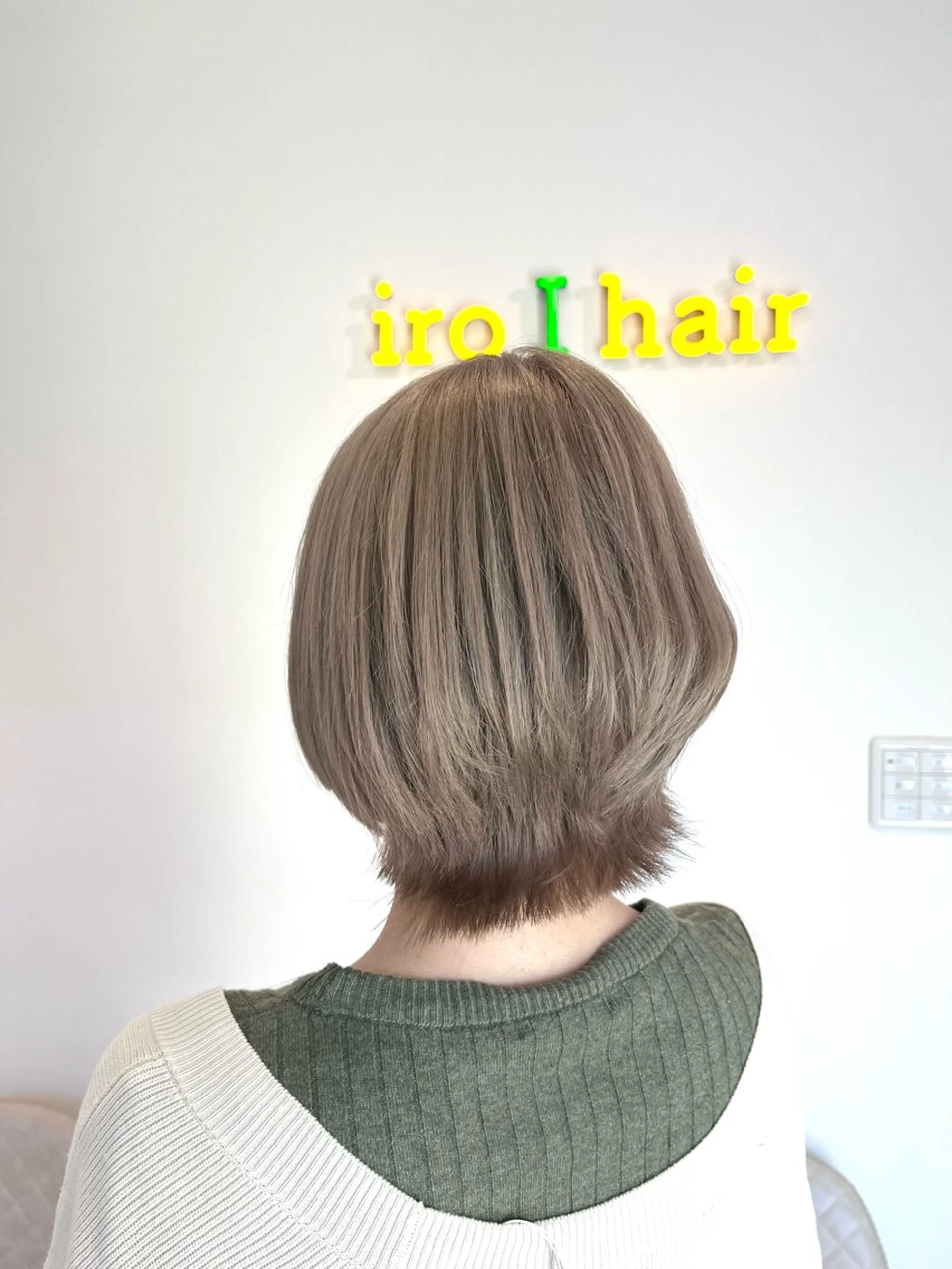 ショート カット ヘアカラー トリートメント イロアイヘアー Renのヘアスタイル