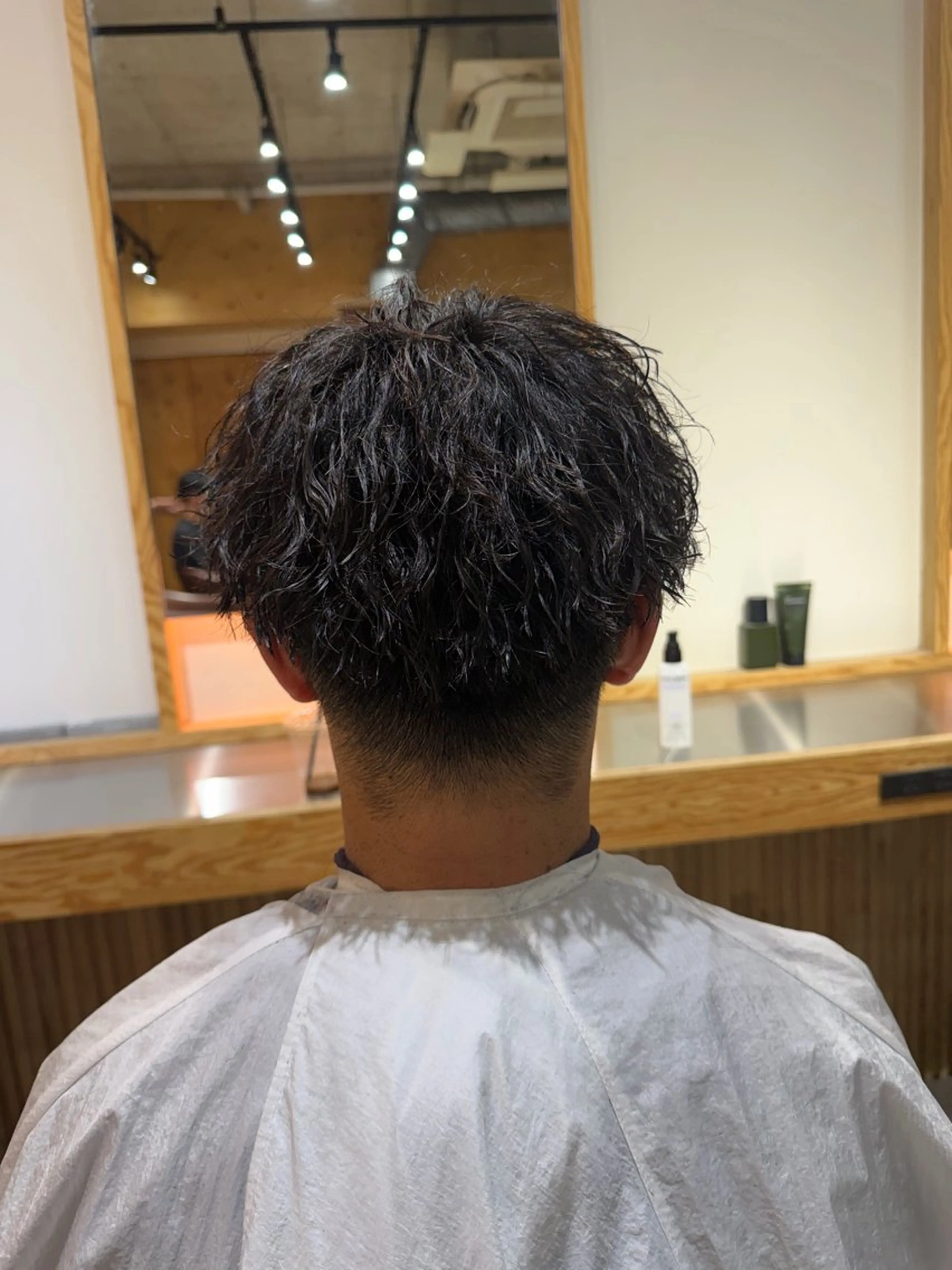 パーマ メンズ カット パーマ パーマ特別価格🔥 宇宙のヘアスタイル