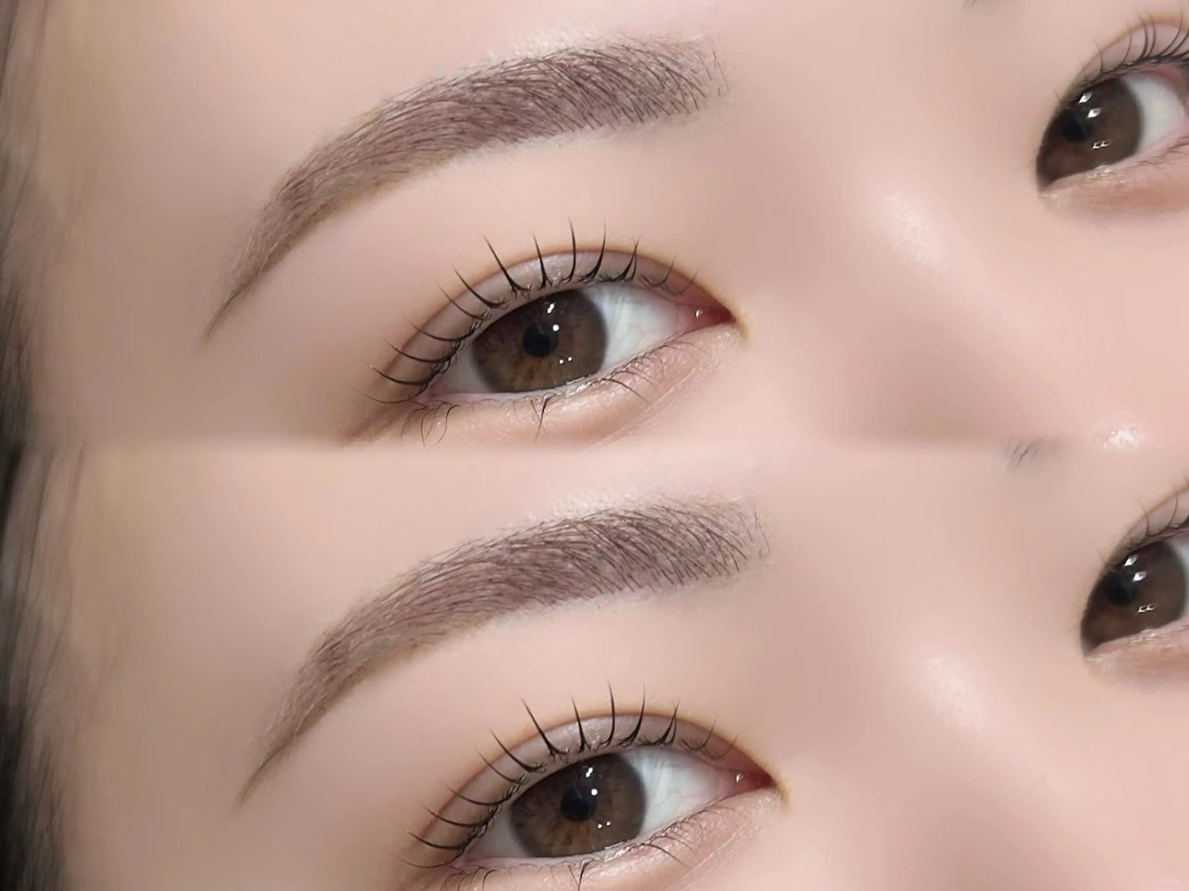 アイブロウ マツパ 🤍ぱっちり ナチュラルりな🤍のマツエク・マツパデザイン
