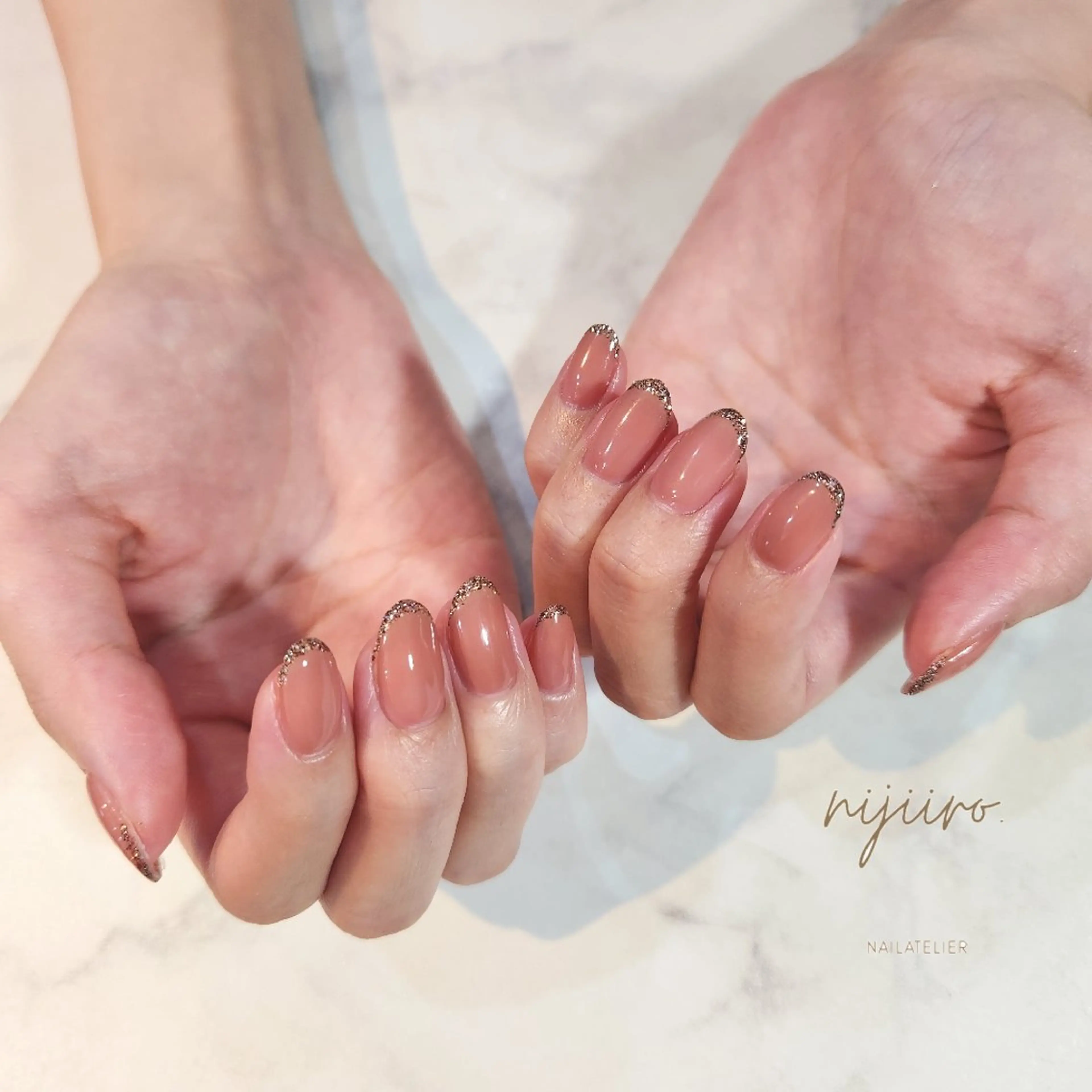 ネイル ハンドネイル nailatelier nijiiro.所属・nijiiro🌈 サトウのネイルデザイン