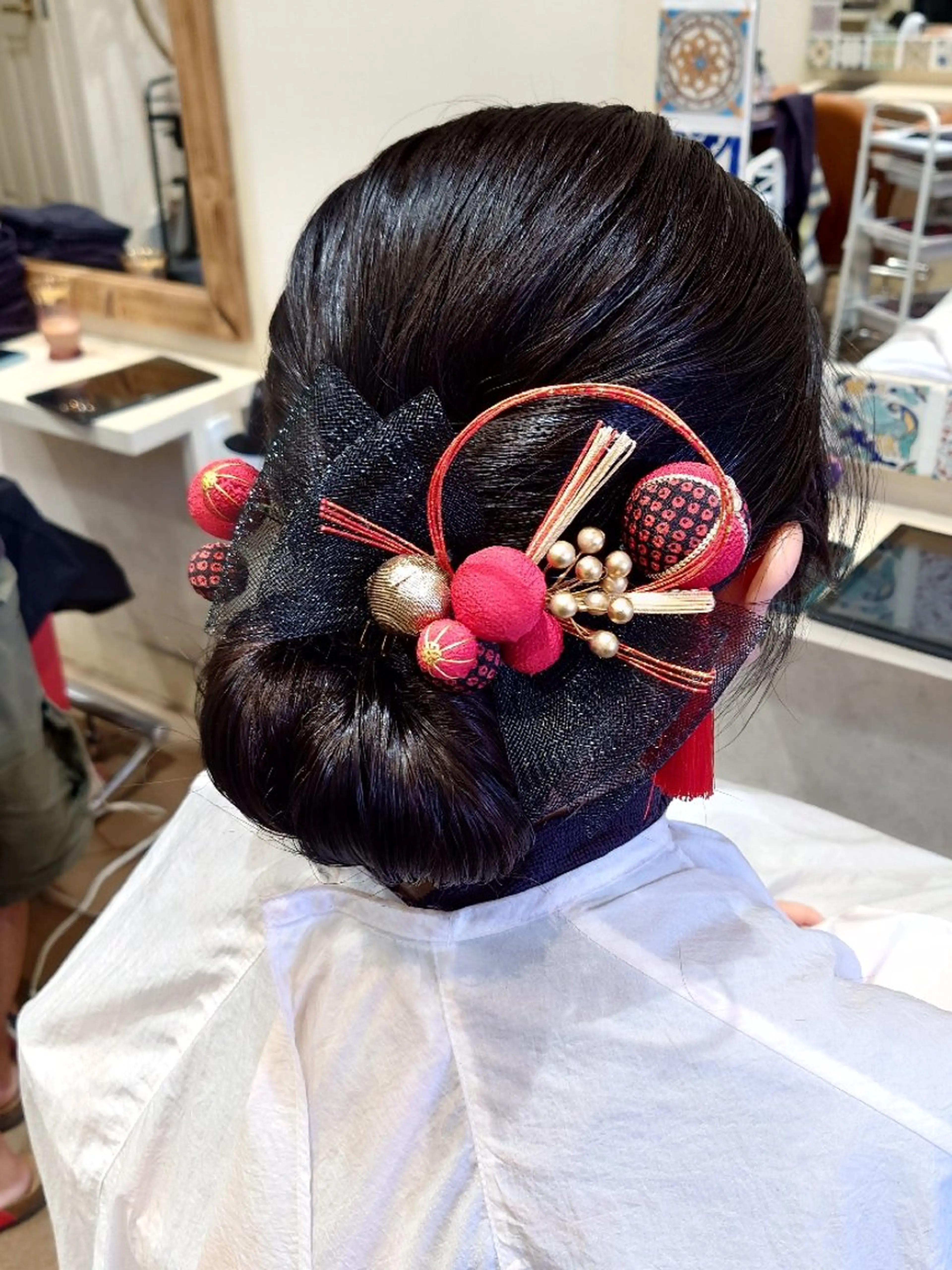 ヘアアレンジ 成人式 徳永 博志のヘアスタイル