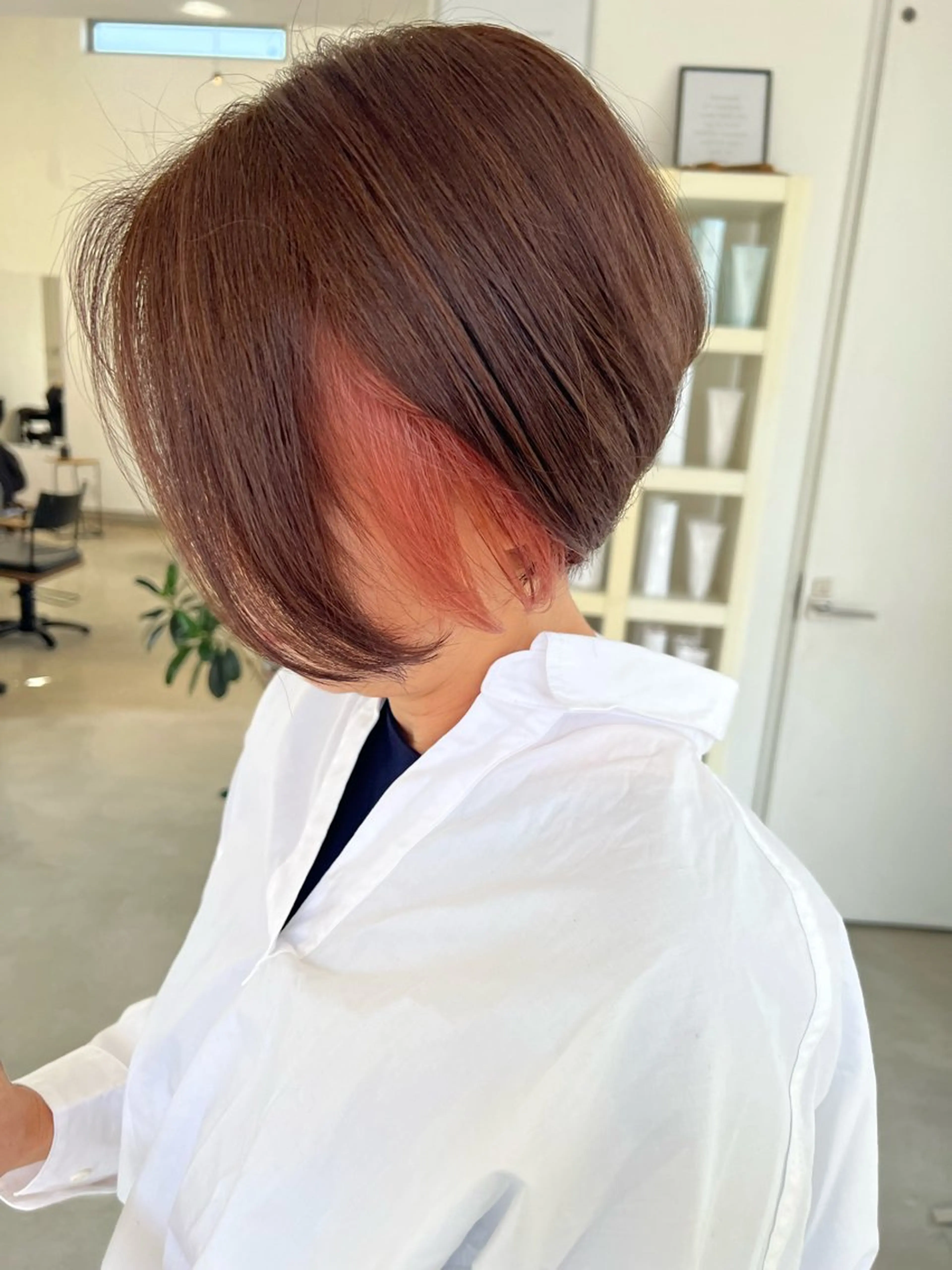 ショート カラー 堀越 美羽のヘアスタイル