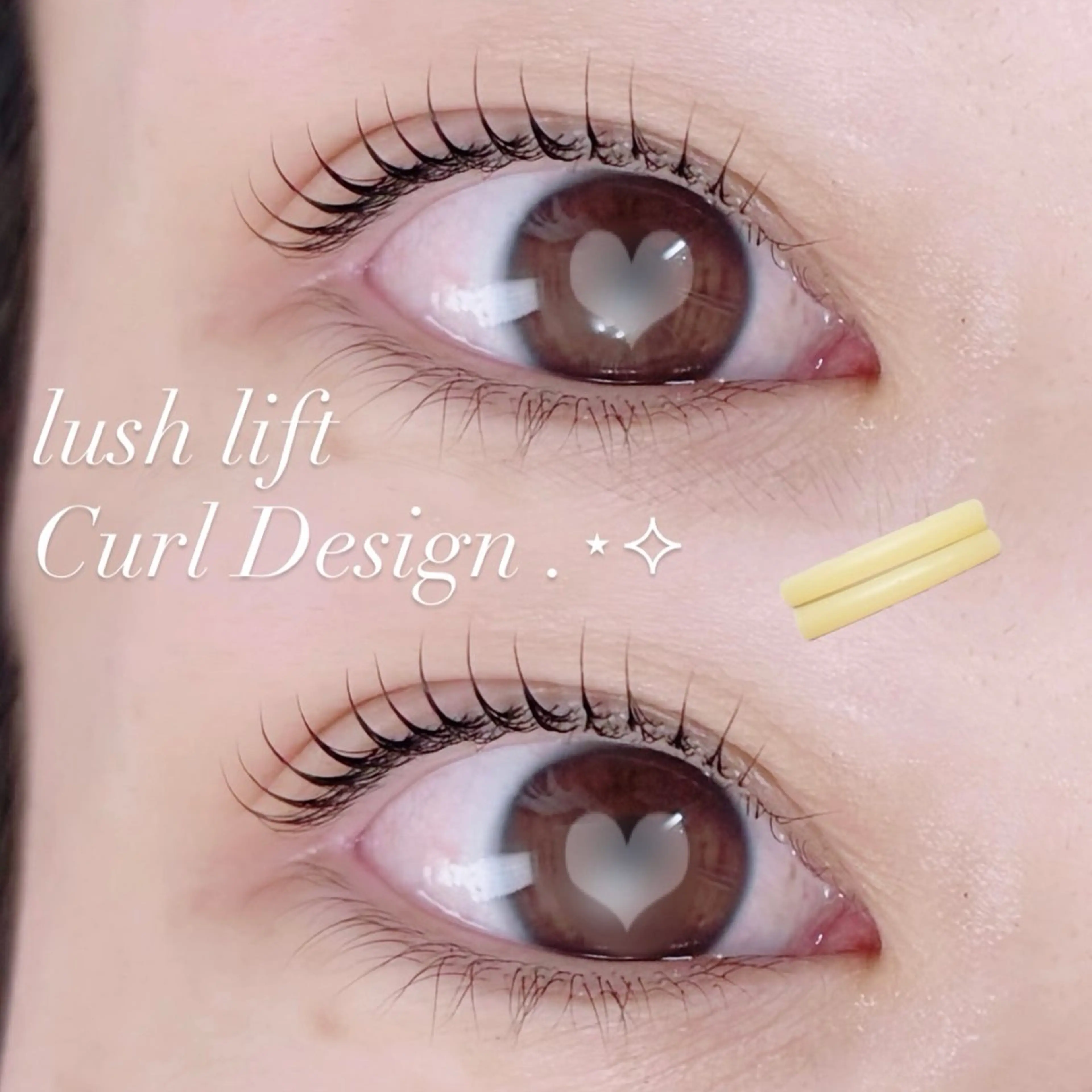 マツエク・マツパ マツパ feliz🤍 RINAのマツエク・マツパデザイン