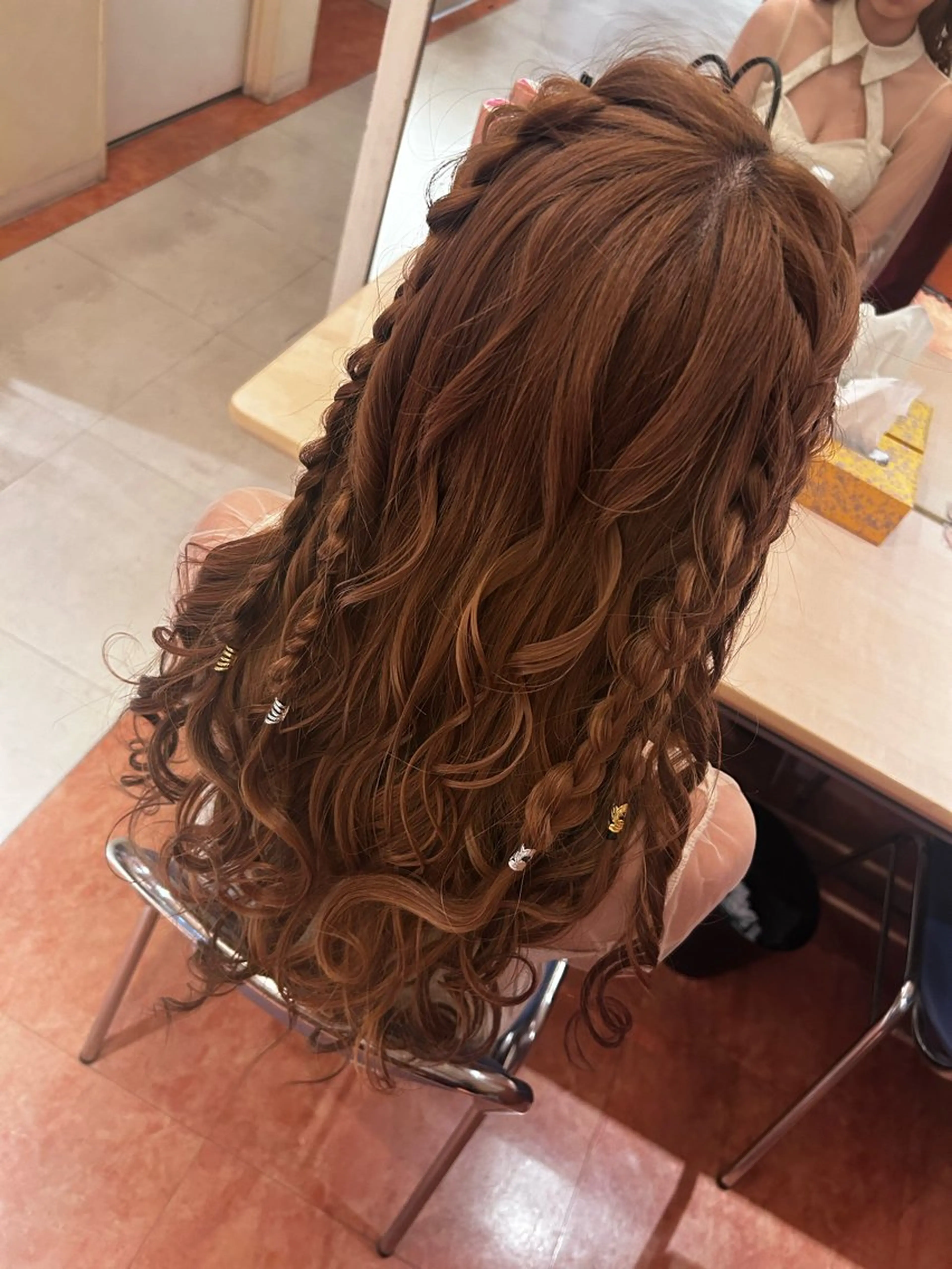 ロング 永澤 一輝のヘアスタイル