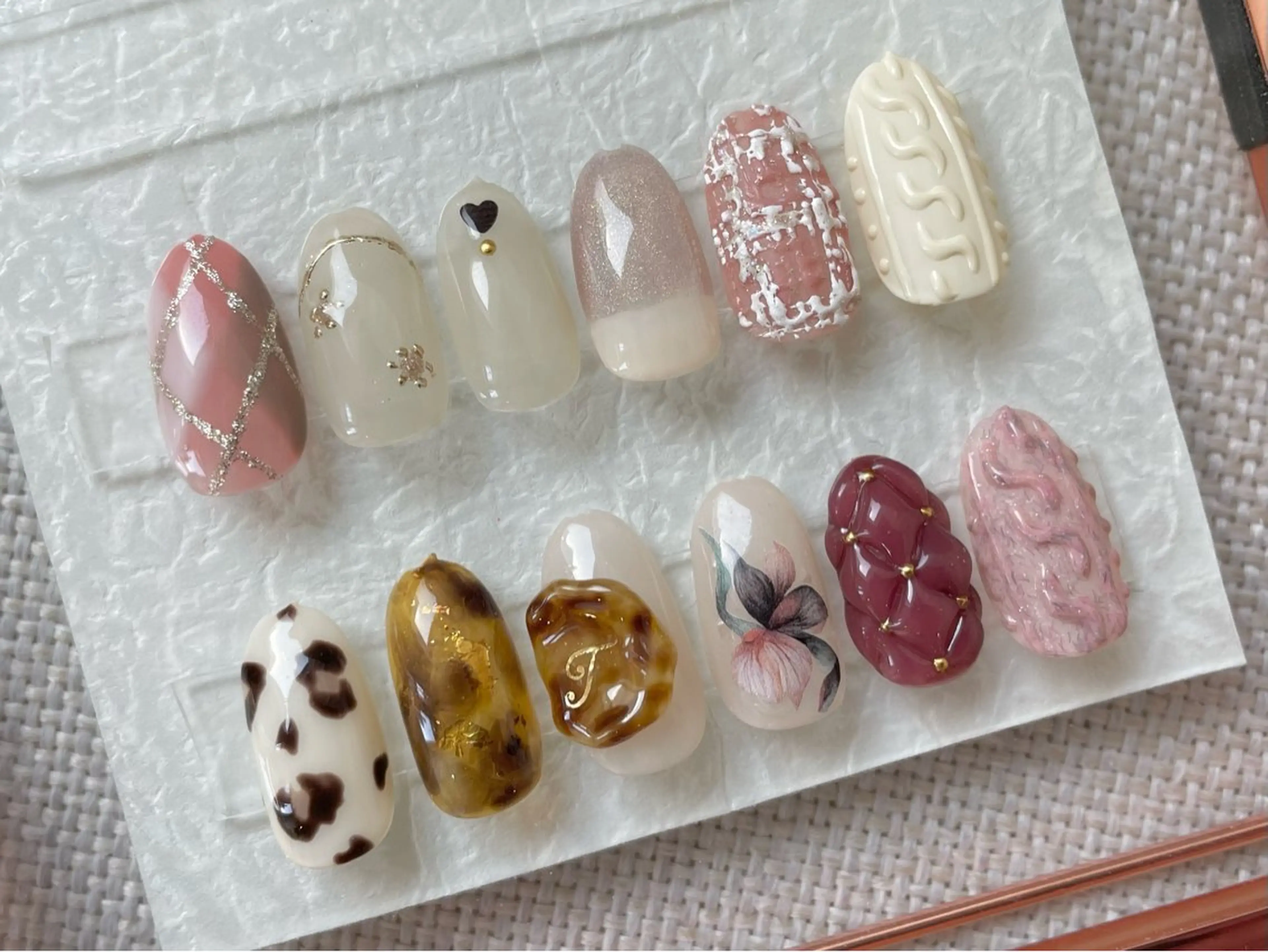 ネイル riri-nail Rie Endoのネイルデザイン