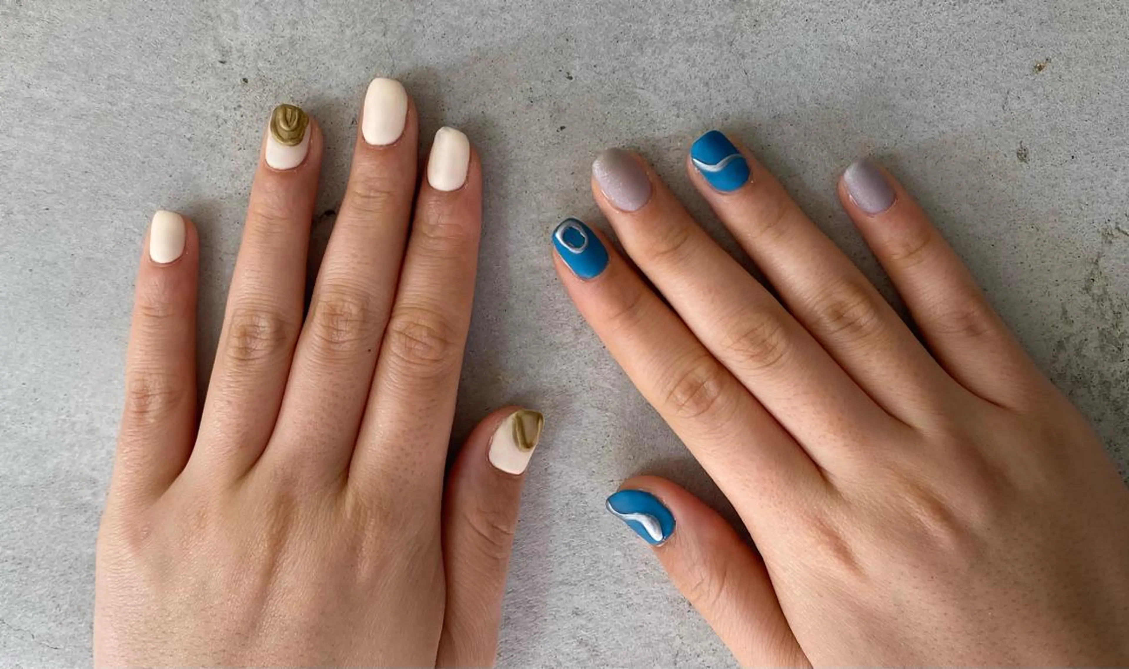 ネイル マットネイル Raybeauty marinaのネイルデザイン