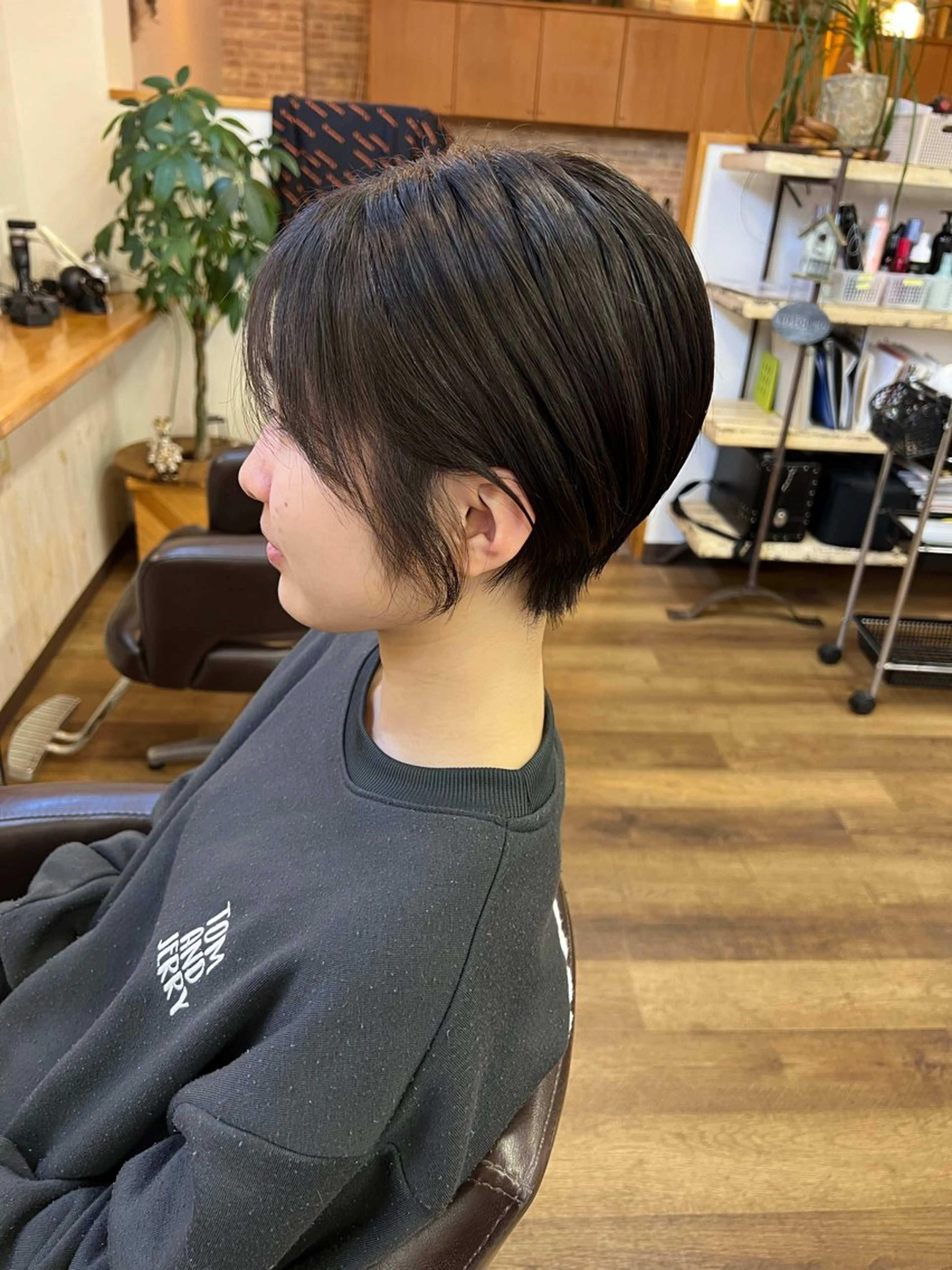 ショート ハンサムショート ショートヘア カット 艶カラー💎/カット モデル募集中/ほのかのヘアスタイル