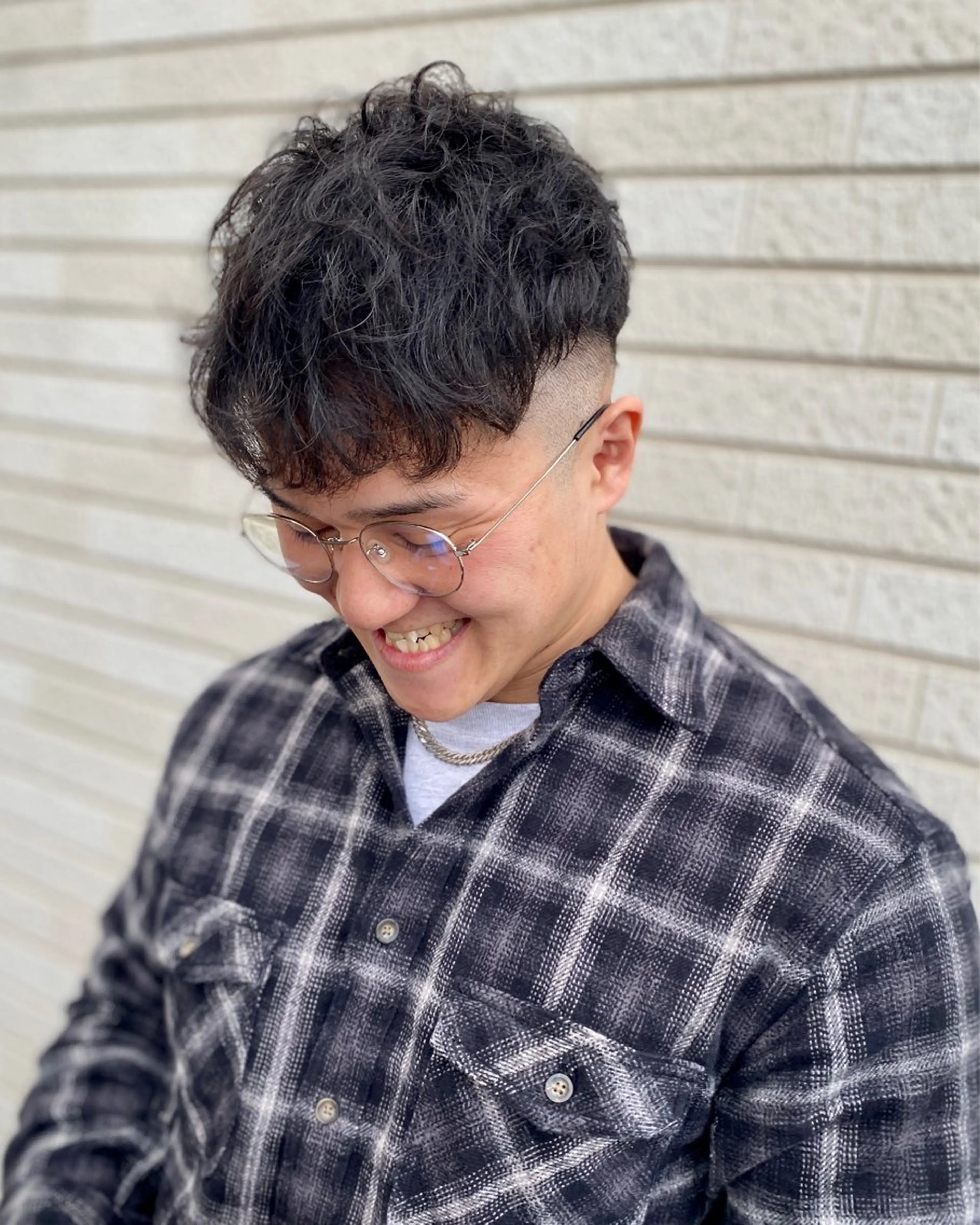 ショート メンズ 安住 千明のマツエク・マツパデザイン