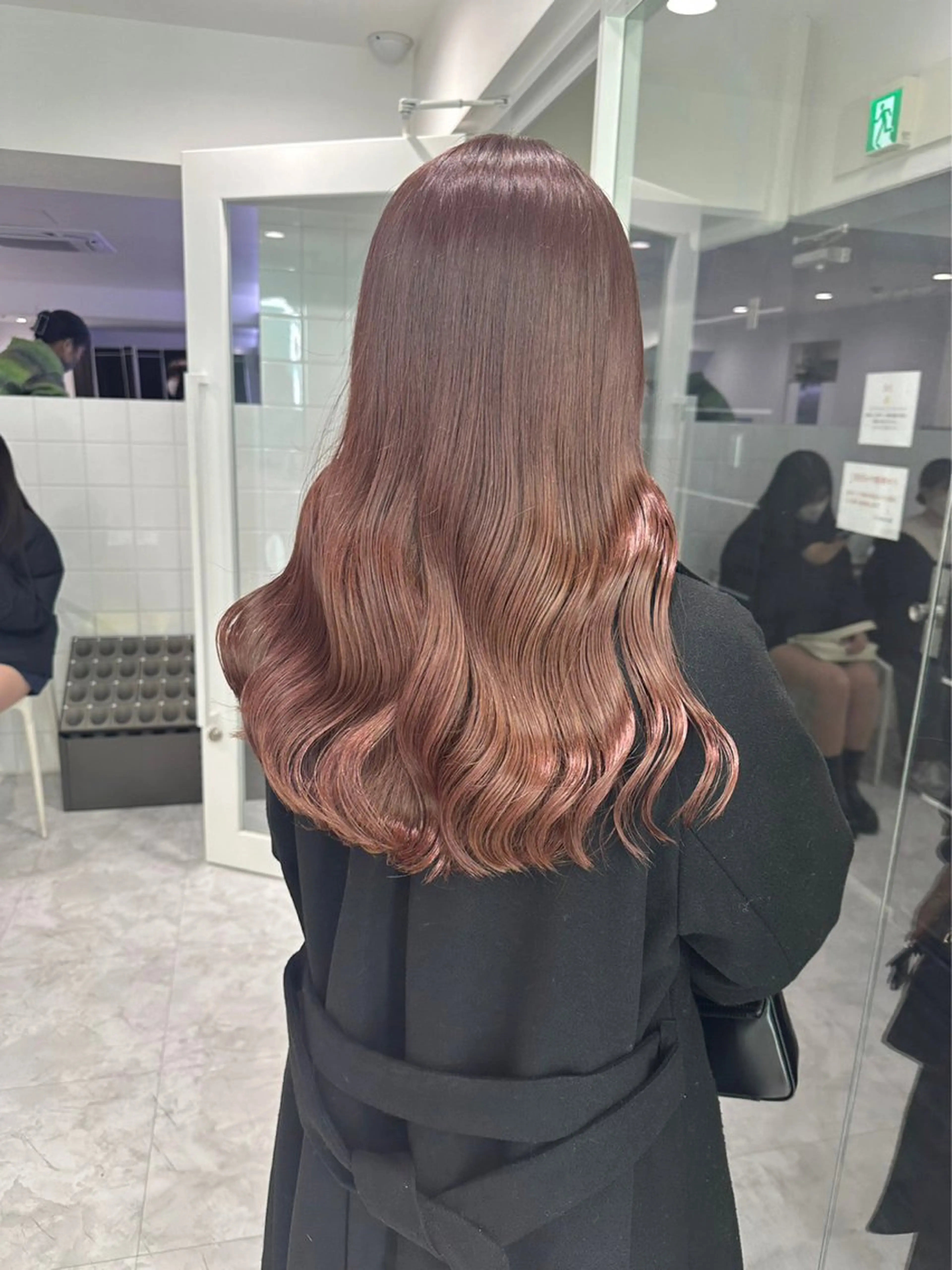 ロング カラー ヘアアレンジ ヘアカラー トリートメント ヘアセット 💗横浜美容室 💗HARUNAのヘアスタイル