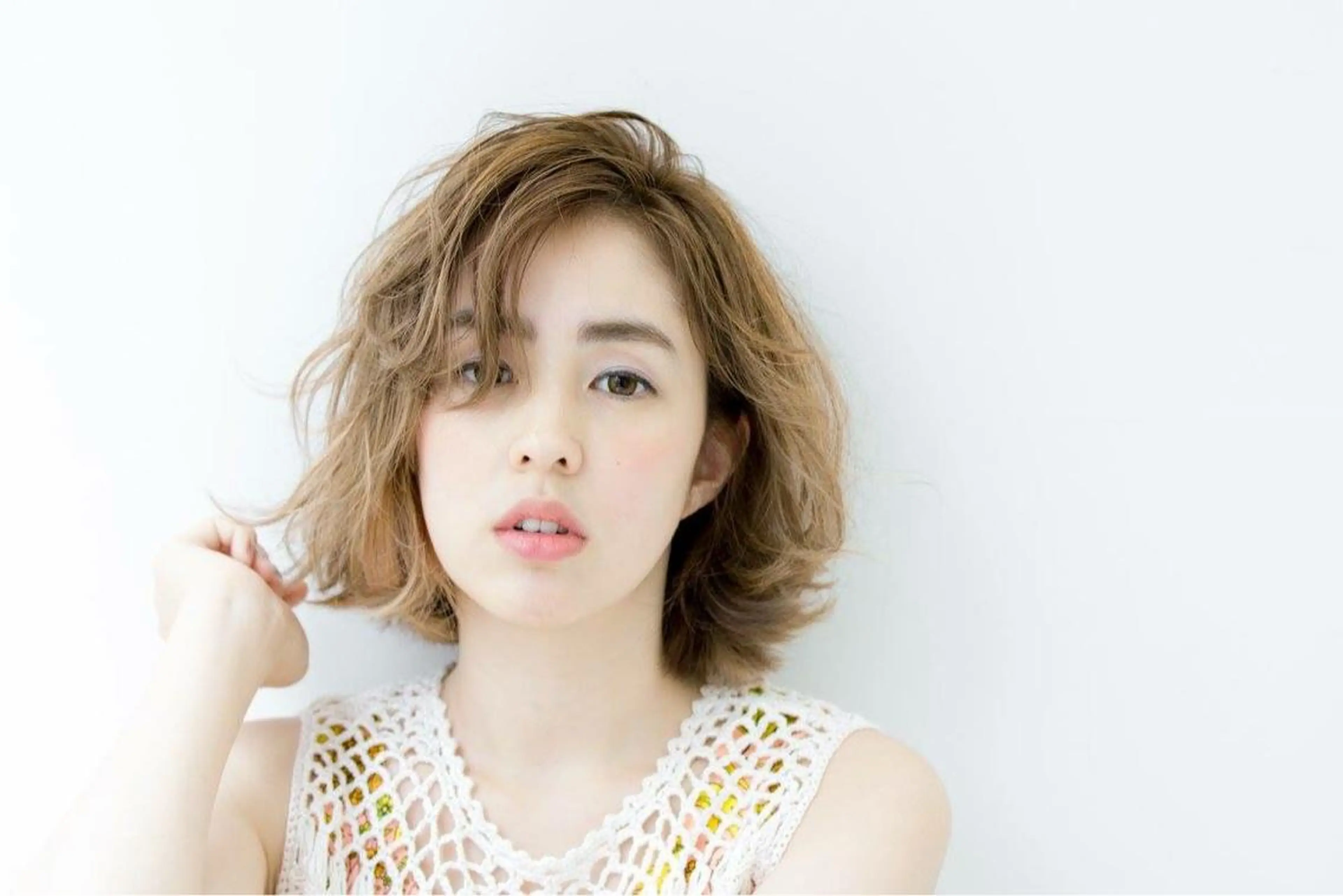 ミディアム カラー 内藤 達也のヘアスタイル