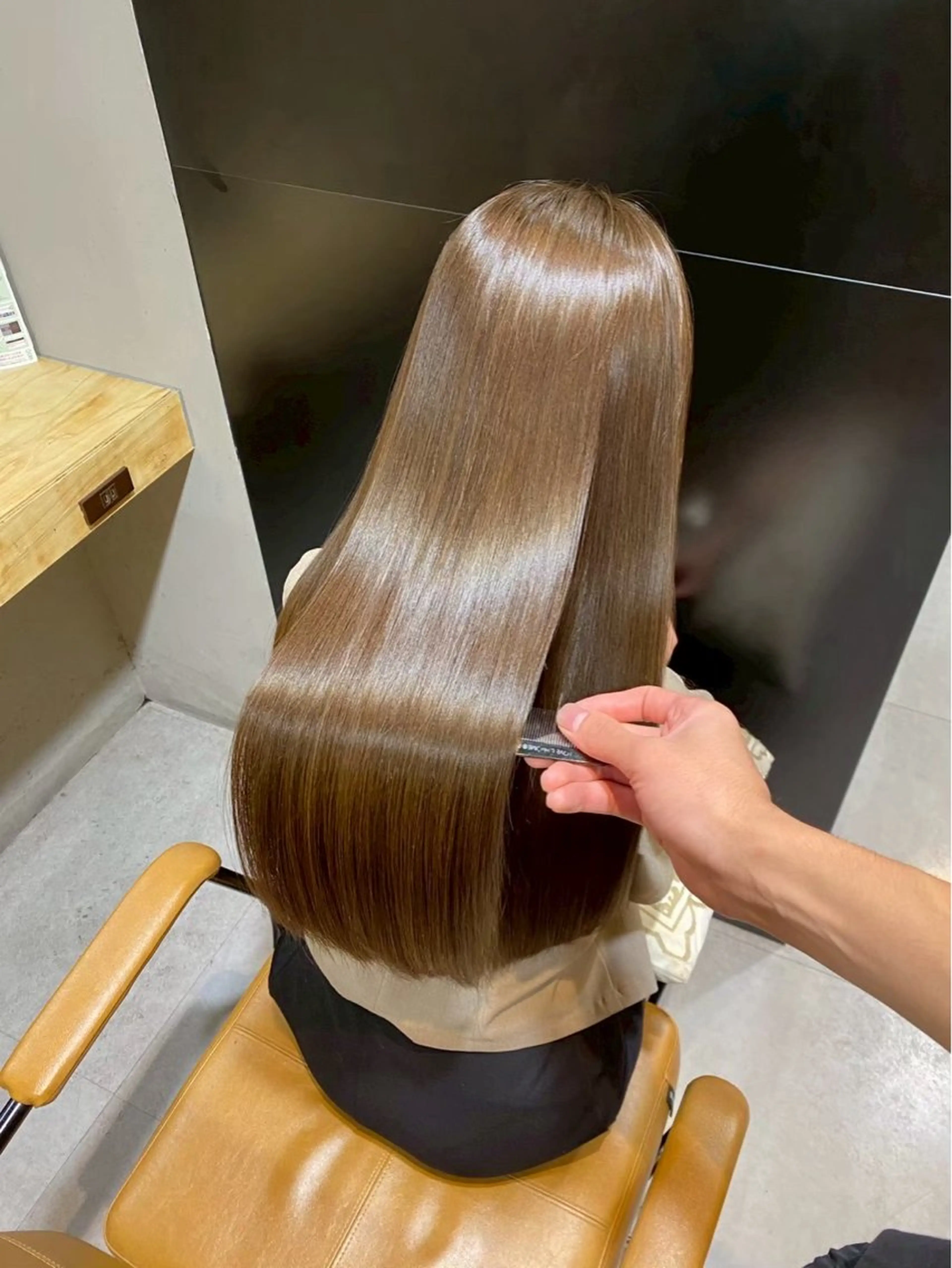 【4月限定💎】カット＋髪質改善縮毛矯正＋イルミナカラーの写真