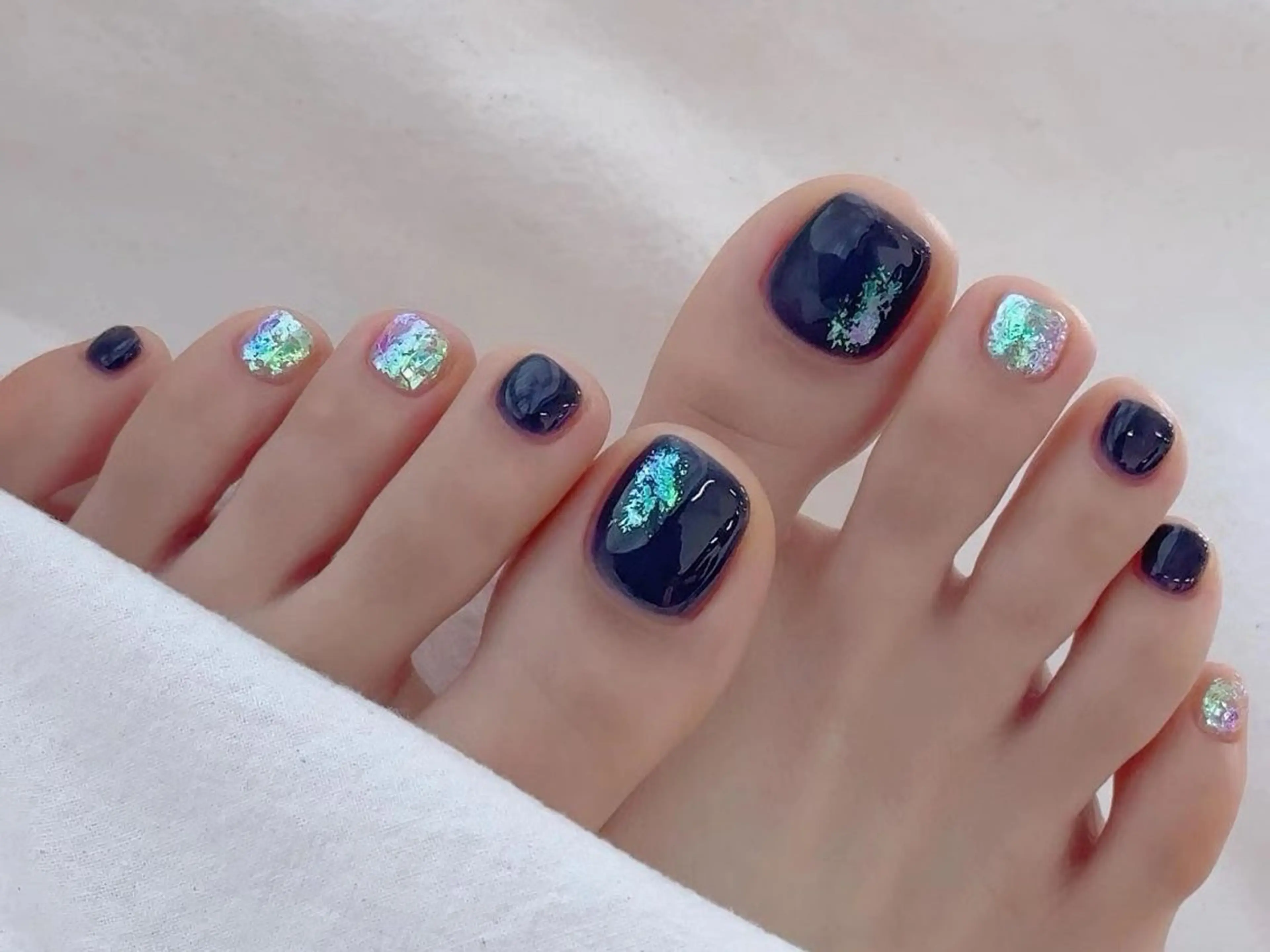ネイル アートネイル フットネイル フレンチネイル ニュアンスネイル フットネイル OCEAN nail パラジェル 取扱い店のネイルデザイン