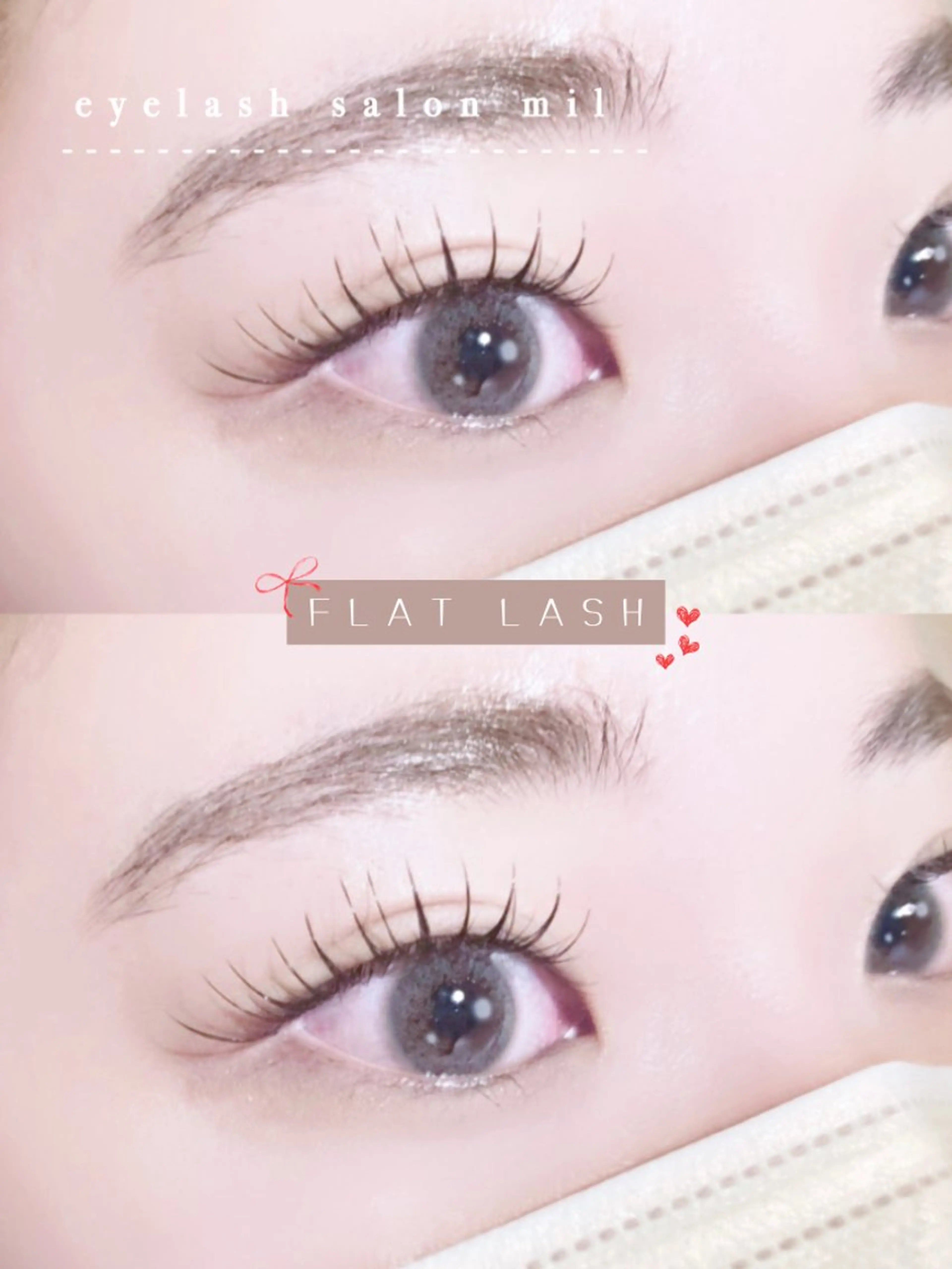 マツエク・マツパ mil❤︎ Kahoのマツエク・マツパデザイン