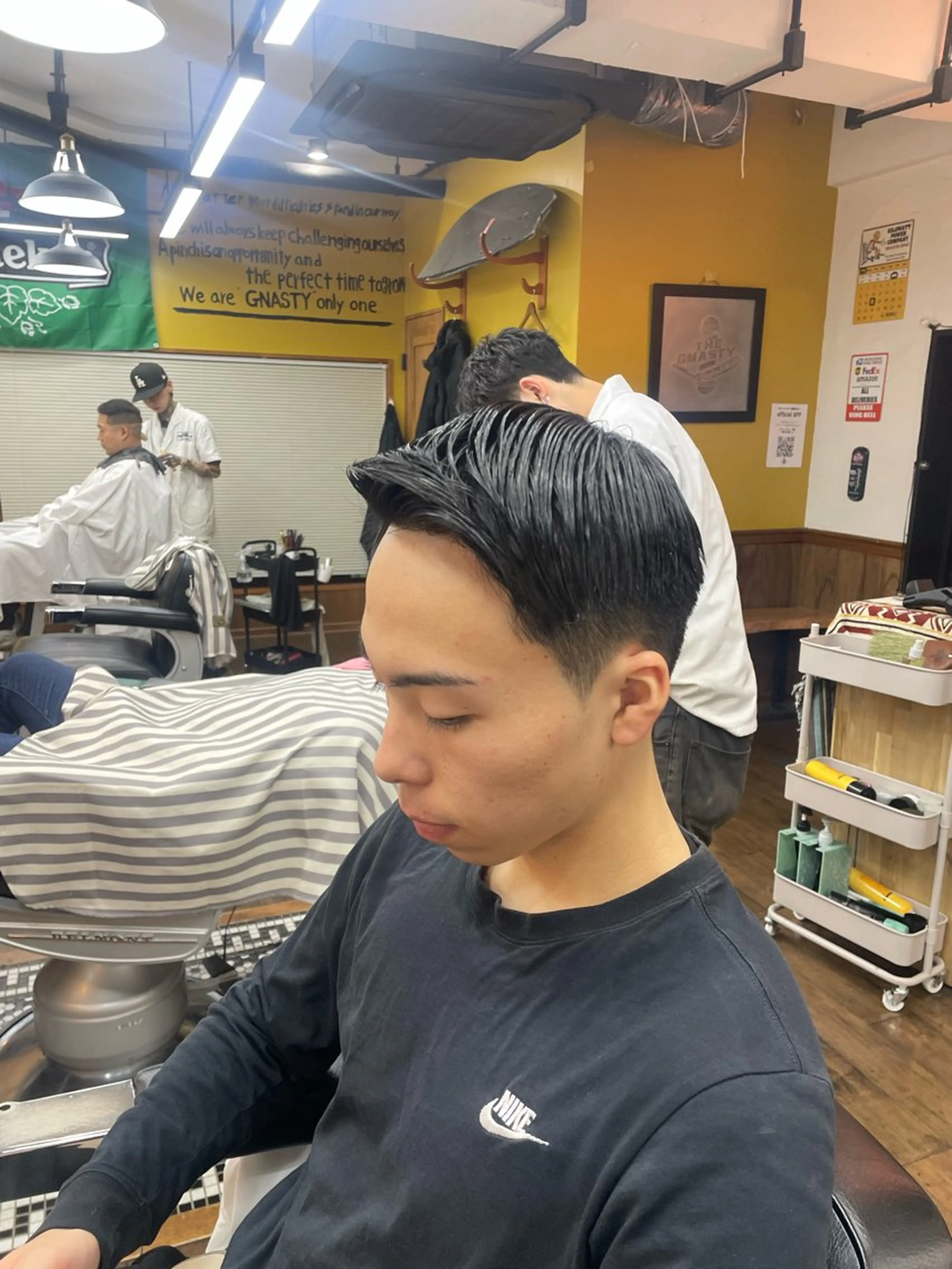 ショート メンズ 刈り上げ ショートヘア や ゆのヘアスタイル