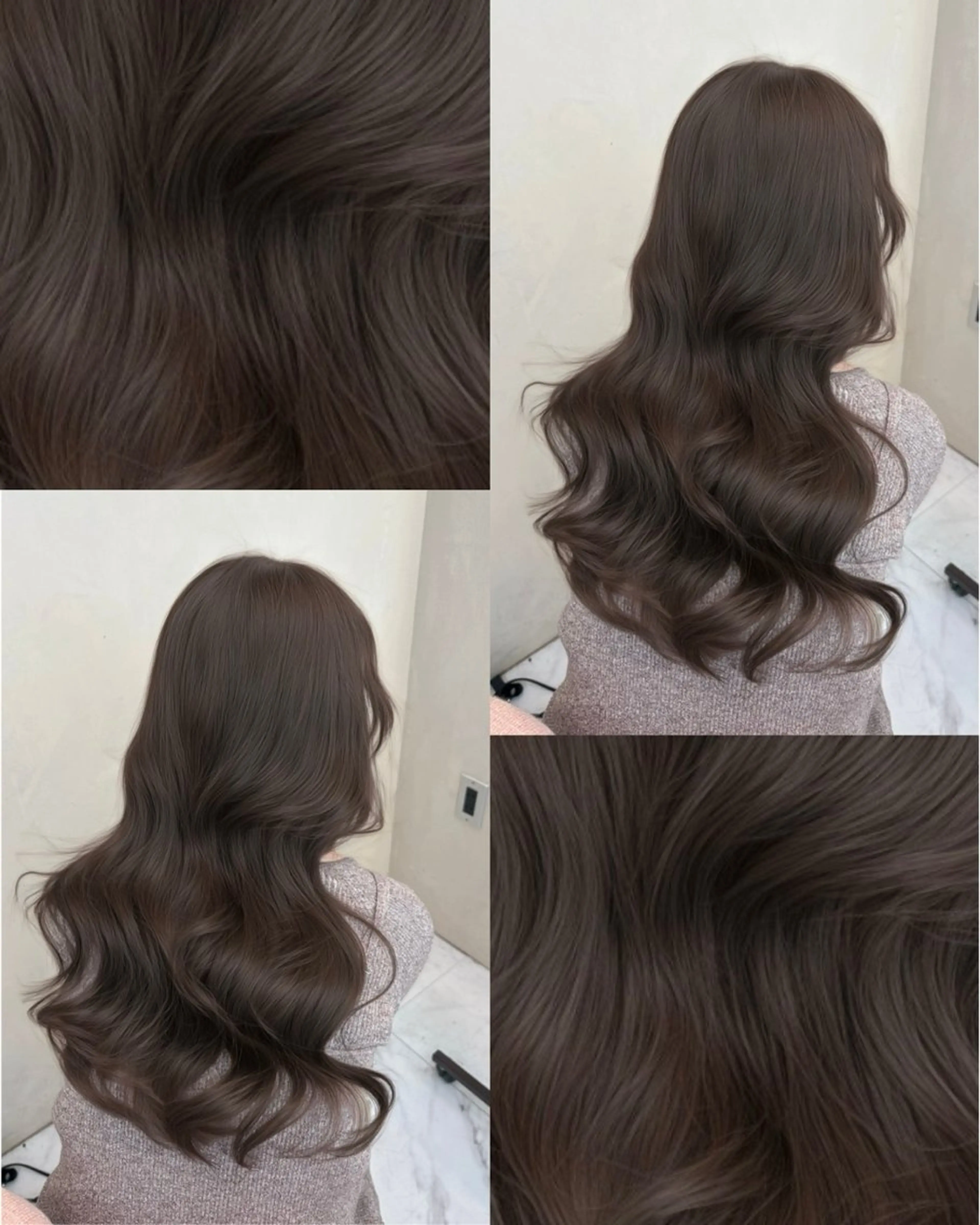 カラー カット ヘアカラー 赤み消しカラー🪽 透明感カラー🪽のあのヘアスタイル