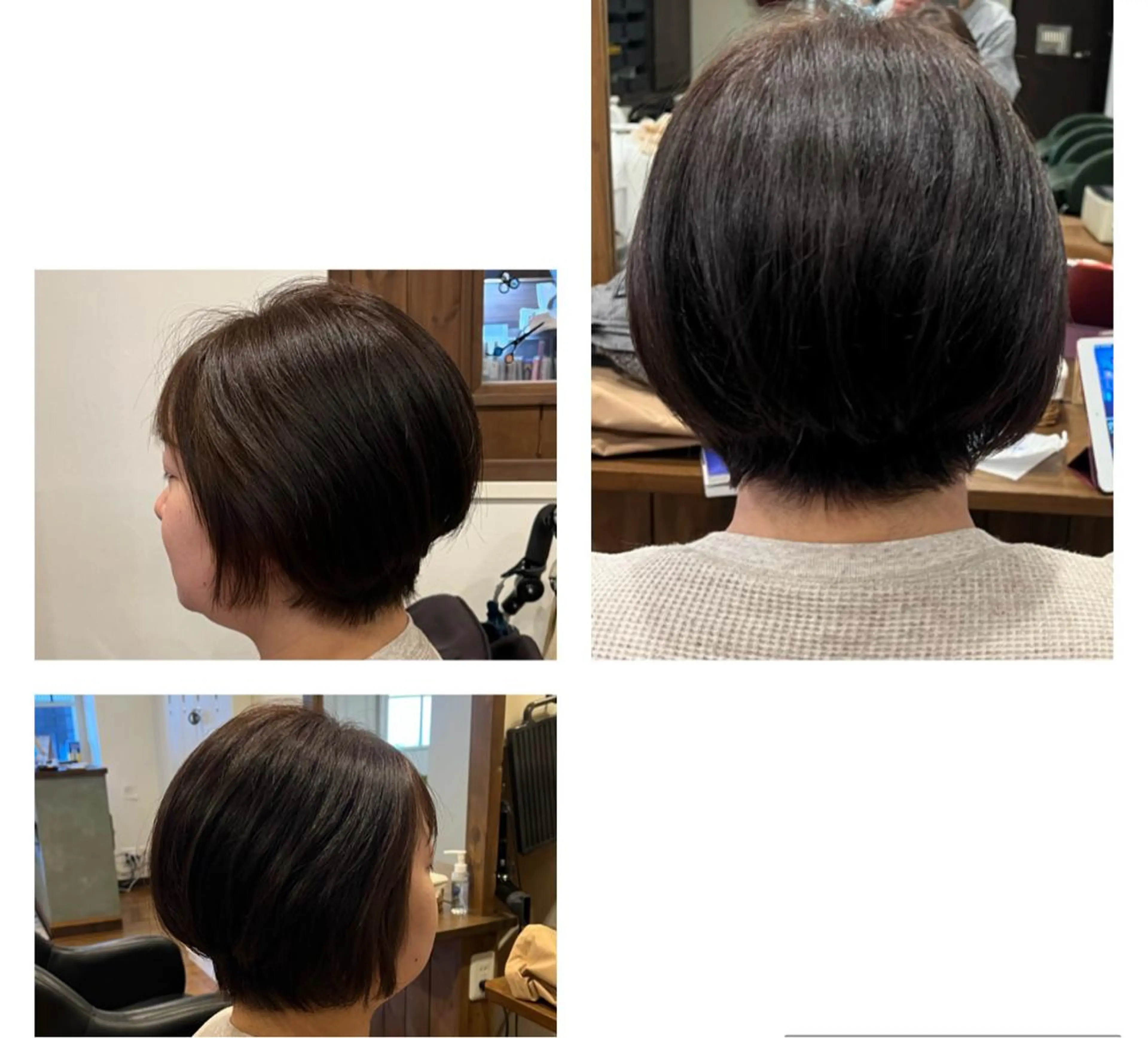 ショート 馬場 麻奈美のヘアスタイル