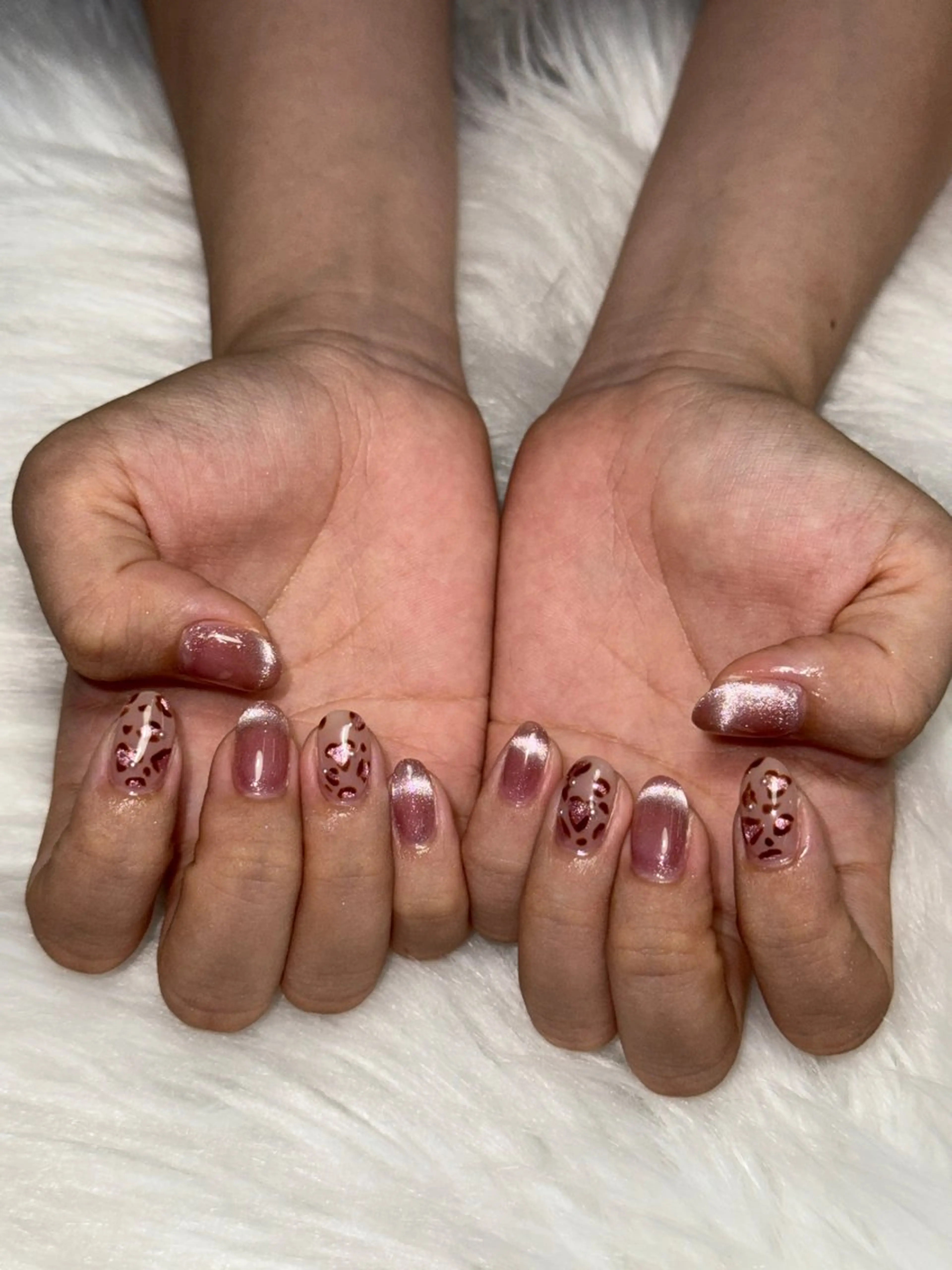 ネイル ハンドネイル Momoka 🍑🎀のネイルデザイン