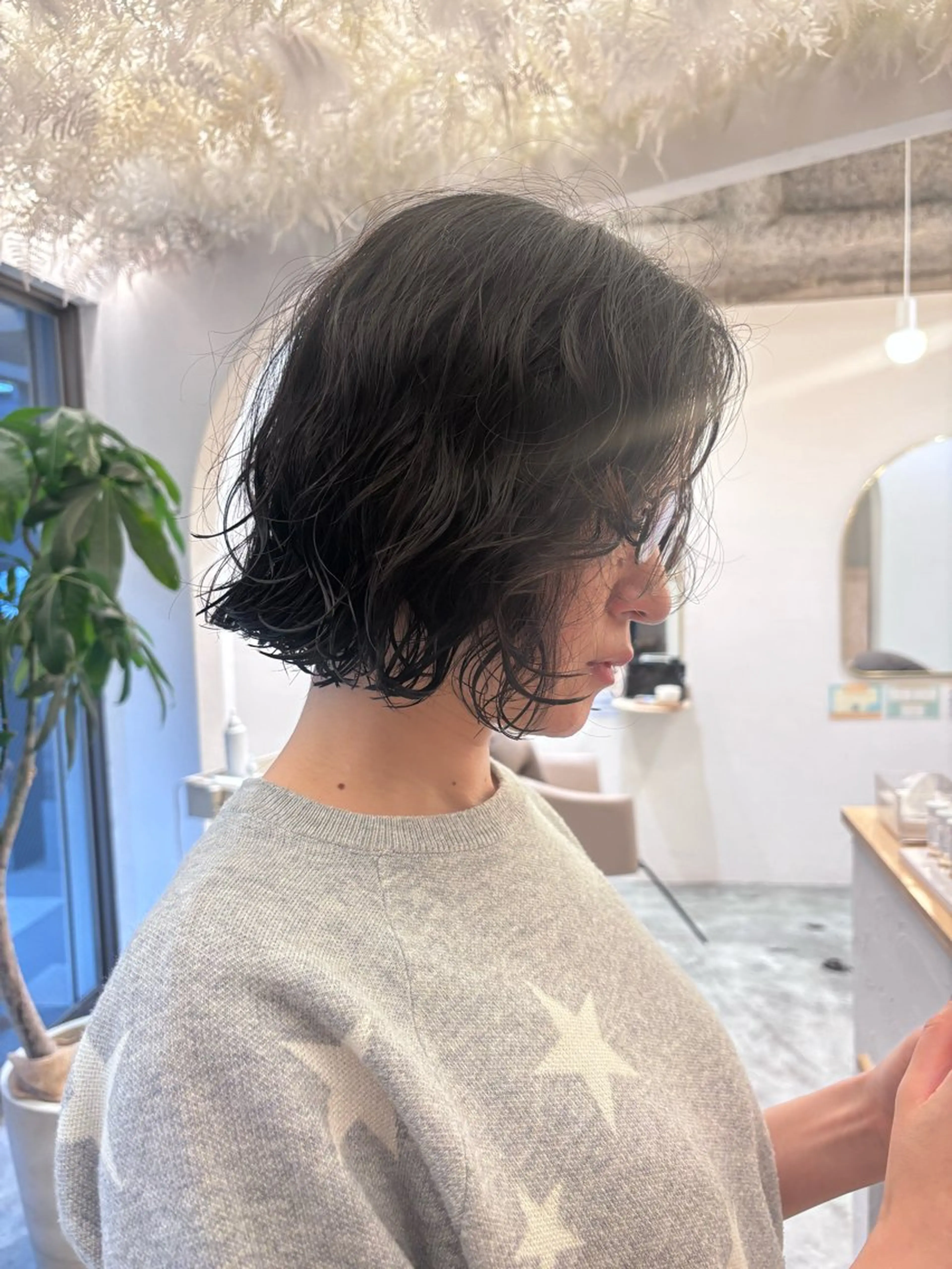 ショート パーマ 伊藤 琢のヘアスタイル
