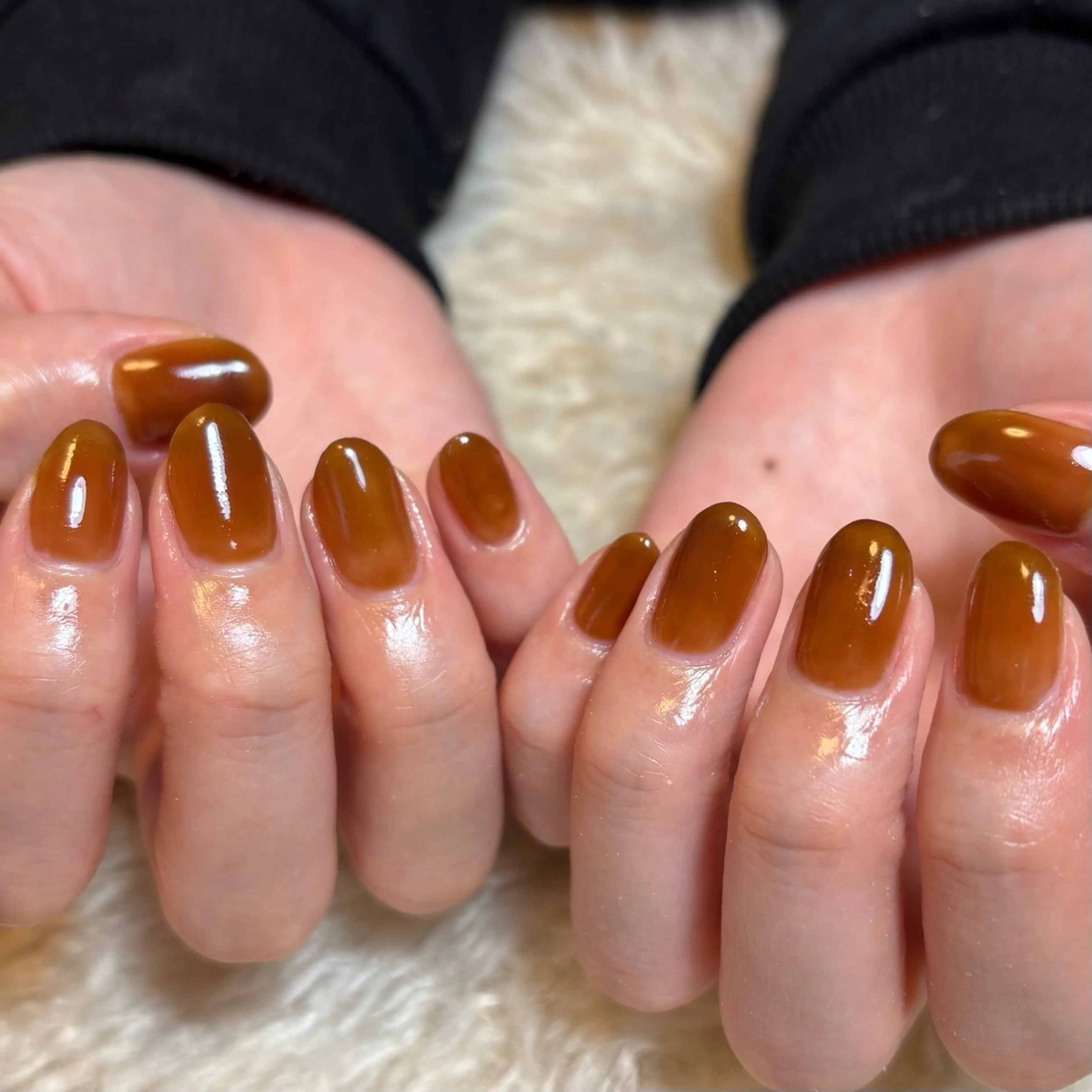 ネイル ブラウン nailsalon kiii'sのネイルデザイン