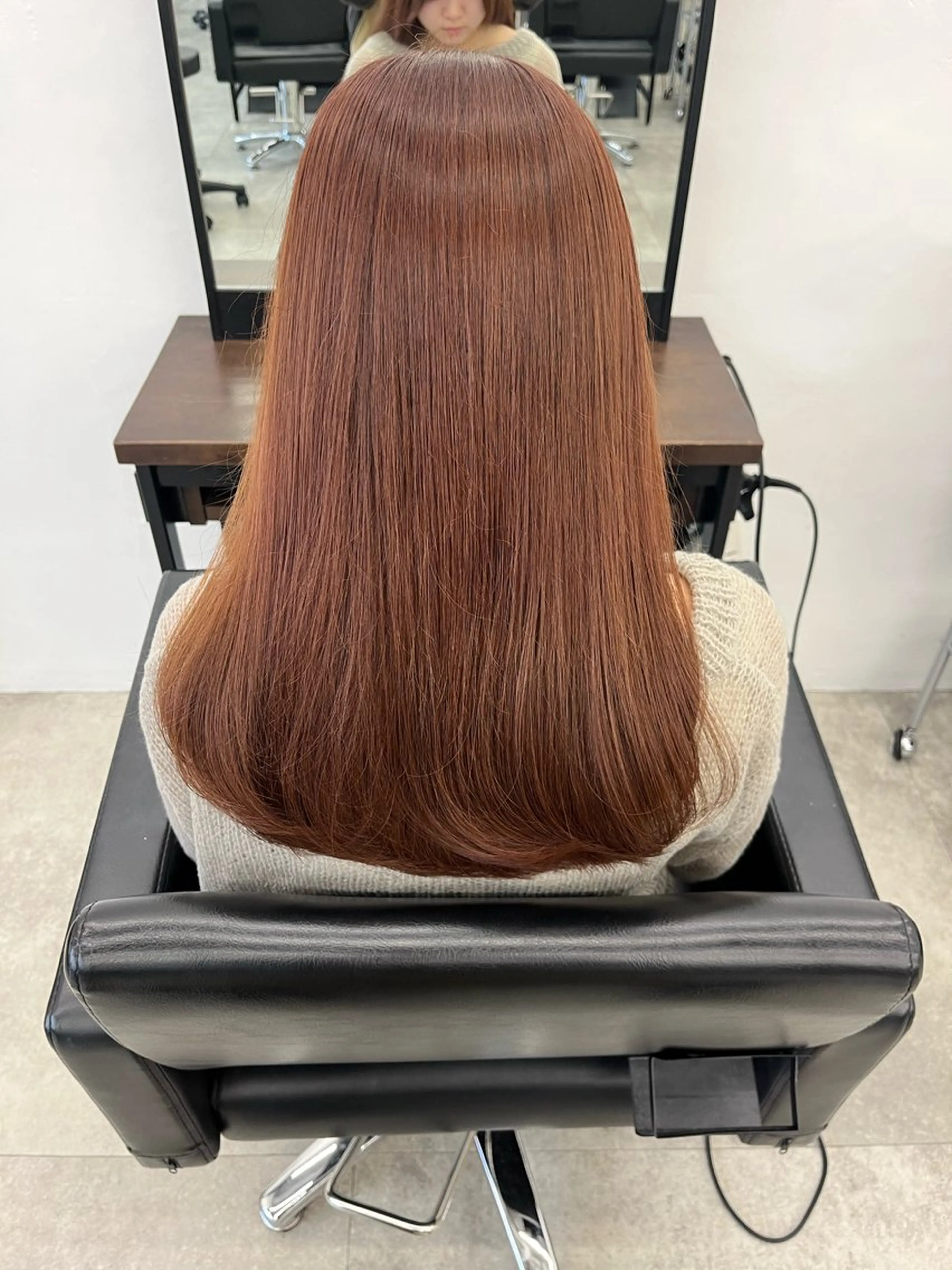 セミロング ヘアカラー トリートメント 髪質改善/艶髪特化 /透明感✨️こうめいのヘアスタイル