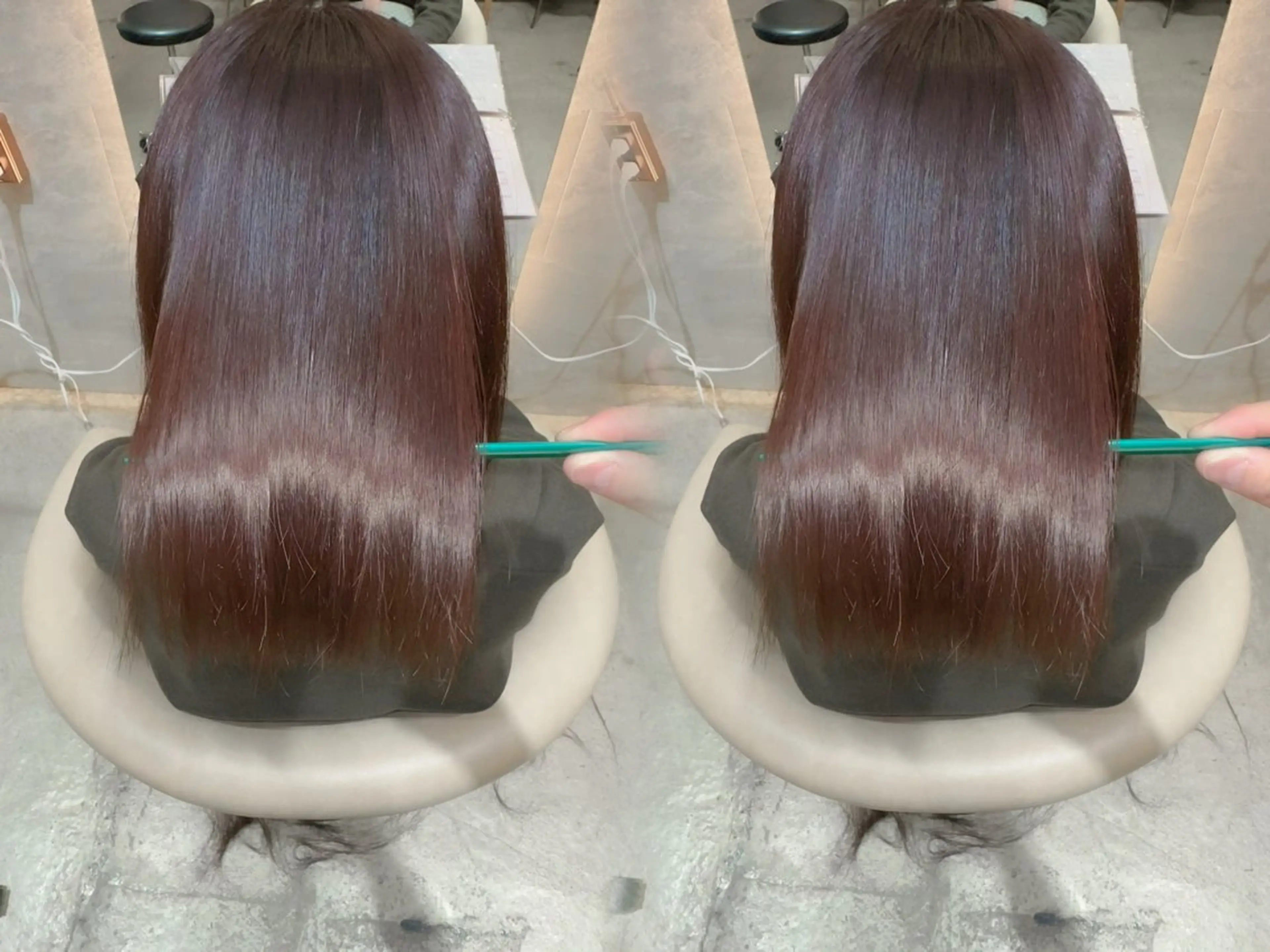 ミディアム カラー パーマ カット ヘアカラー トリートメント ボブ/ショート/ 縮毛矯正⚜️工藤昴のヘアスタイル